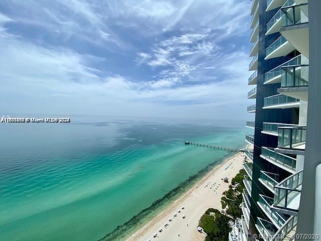 RESIDE IN THIS 2/3 + DEN PRESTIGIOUS JADE OCEAN 35TH FLOOR UNIT. BEING RIGHT IN FRONT OF THE SEA IS
ONE OF THE PROPERTIES MOST AMAZING FEATURES TO RELAX. JADE OCEAN HAS BEEN DESIGNED AS ONE PIECE
OF ART OF NEW DEVELOPMENTS IN SUNNY ISLES BEACH. SPEND YOUR DAYS IN A BEAUTIFUL RESIDENCE WITH
FIVE STARTS AMENITIES; SPA, GYM, PLAYROOM, BUSINESS CENTERS, TEEN LOUNGE, TWO POOLS FACING
SUNRISE AS WELL AS SUNSET, 24-VALET AND FRONT DESK, CONCIERGE 7 DAYS A WEEK, AND BEACH SERVICE.
THIS UNIT COUNTS WITH GREAT OCEAN VIEWS FROM BOTH BEDROOMS AND IT HAS A PERFECT DISTRIBUTION
THAT CONNECTS ALL THE ROOM SPACES.