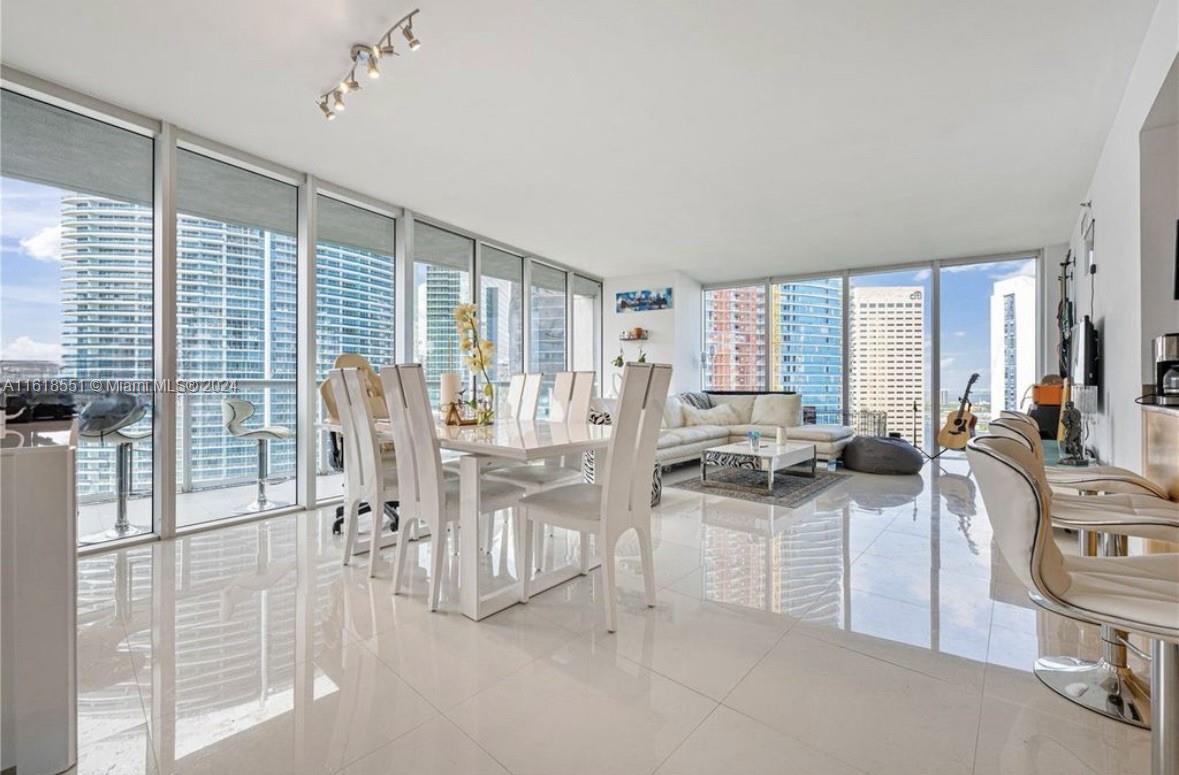 Waterfront Corner Unit with nearly 1,300 sq. ft., 2 Bedrooms, 2 Bathrooms, Extended Waterfront Balcony, and Floor to Ceiling Windows directly overlooking Biscayne Bay with views to South Beach and the Atlantic Ocean.  Open Kitchen with high-end appliances, overflowing into the Living Room, ideal for entertaining.  Primary Bathroom features a Shower with sitting area and Jacuzzi Tub and Double Vanity.  Located waterfront at Brickell Point, where the Miami River meets Biscayne Bay.  Amenities include Ciprianni on-site, Florida's largest Rooftop Pool, 5-star Spa, waterfront Gym, and coffee shops.  Walking distance to Brickell's top Restaurants, Cafe's, Shops, and Nightlife, including the Brickell City Center, Sexy Fish, and more!