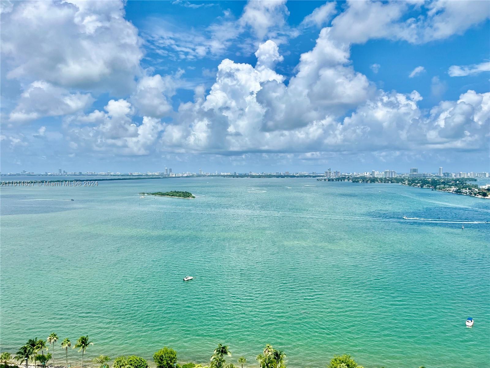 SPECTACULAR 2/2 W/1154SQFT OF AC SPACE + 232SQFT IN TER W/DIRECT BAY VIEWS. OPEN KITCHEN. MARBLE FLOORS. SPLIT BEDROOMS .CORNER UNIT. FLOOR-TO-CEILING WINDOWS. CABLE,INTERNET,WATER & 1 PARKING SPACE INCLUDED IN HOA. FULL SERVICE BUILDING W/VALET, DOORMAN, CONCIERGE, POOL ATTENDANT, IN -HOUSE MANAGEMENT, SKY LOBBY, SOCIAL ROOM, HEATED POOL, JACUZZI,PLAY ROOM W/POOL TABLE AND SO MUCH MORE. WALK TO MARGARET PACE PARK CAFES, NIGHTLIFE BANKS, SHOPS & PUBLIX. 2  BLOCKS TO PEOPLE MOVER. 5 MINUTES TO SOUTH BEACH, DOWNTOWN MIAMI, THE DESIGN DISTRICT, MIDTOWN,WYNWOOD & EASY ACCESS TO ALL MAJOR HIGHWAYS.EASY TO SHOW.