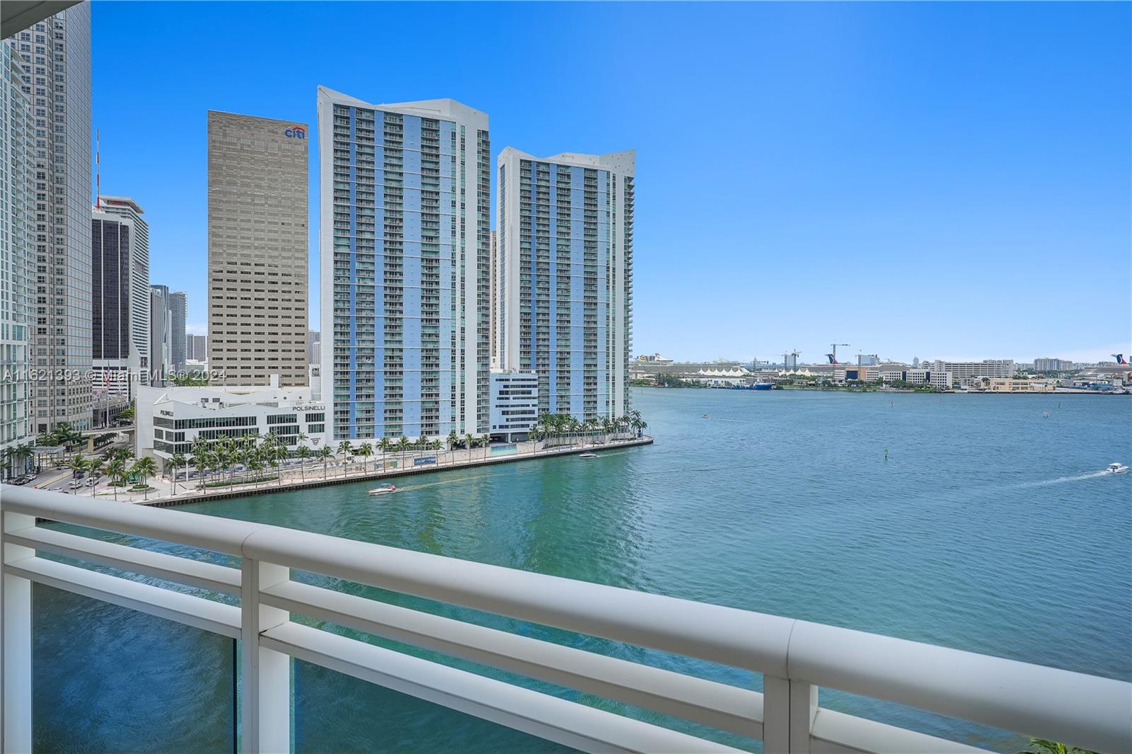 Incredible island views from this 2 bedroom home on the water. Located at luxurious Brickell Key located on exclusive Brickell Key Island. Open kitchen. Marble floors. Electric shades. Split floor plan offers privacy for both bedrooms. Carbonell offers top amenities including 2 tennis courts, golf putting area, indoor racquetball court, indoor basketball court, heated swimming pool great for lap swimming, jacuzzi, BBQ area, childrens playroom, party room, conference room, computer room, 2 story gym with the latest equipment. Brickell Key offers top amenities with a short bridge leading you from private island life to exciting restaurants and nightlife.
