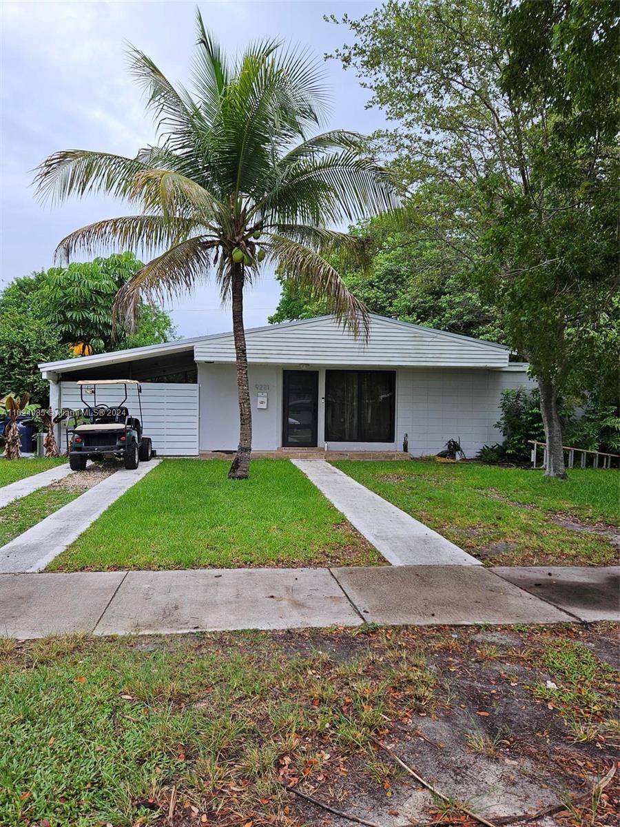 NO HOA!!! 4 Bedrooms 2 baths Single family home in Cutler Bay!!! This home has a new roof, impact windows, new A/C unit (All from 2019). There is also a bonus Florida room to enjoy and a spacious backyard with a large pool for hot summer days! Close to restaurants, supermarkets, and the expressway! Great LOCATION!!!