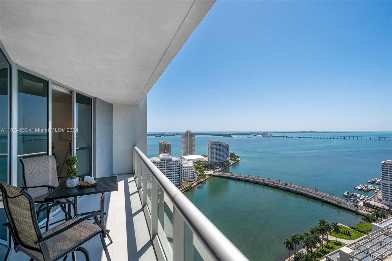 Fully furnished, immaculately maintained 1 bedroom, 1 bathroom condo at the ICON 2 in the heart of Brickell. Condo offers 5 star amenities including restaurants, fitness center, spa, sauna. Amenities included: wheelchair accessible, balcony, central air, central heat, dishwasher,, pool, stainless steel appliances, updated kitchen, updated bathroom, and washer dryer. Utilities included: cable, internet and water. Easy access to Coral Gables, Beaches, downtown. Resort is the best that Brickell has to offer with two great fine dining restaurants at the Icon, a coffee shop, and a 28,000 sqft spa. Date Available: Late August or September 1st 2024