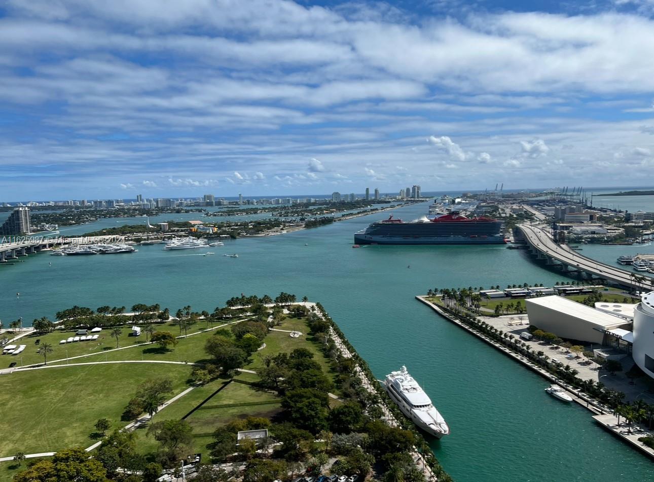 Welcome to luxury living at 900 Biscayne Blvd 3504 in Miami, FL. This stunning 1 bedroom, 2 bathrooms condo offers breathtaking views of the city and bay from the 35th floor. The unit features a modern kitchen with top-of-the-line appliances (subzero fridge and Miele appliances), spacious living area, and floor-to-ceiling windows that fill the space with natural light. Residents can enjoy the building's amenities, including a pool, fitness center, spa, and concierge services. Located in the heart of downtown Miami, this property offers easy access to dining, shopping, and entertainment options. Don't miss out on this opportunity to experience the ultimate urban lifestyle in one of Miami's most coveted buildings.