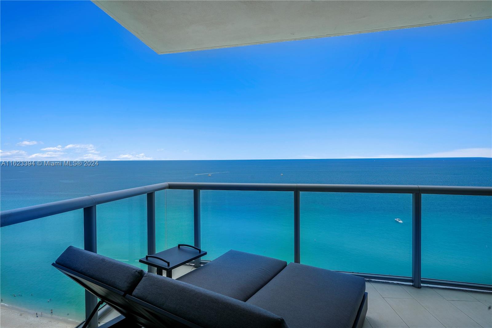 Experience luxury living at Jade Ocean in this beautiful condo with direct views throughout. 1 bedroom plus den. The thoughtful addition of a sleek alcove office makes this unit unique. This condo offers a perfect blend of style and functionality, ideal for those seeking a modern, upscale living experience with amenities including an infinity edge pool flowing through the entire building. Don't miss the opportunity to call this exceptional property your home at the prestigious Jade Ocean.
Key upgrades include: New floors, Designer Dornbracht kitchen faucet, Brand new washer and dryer, New AC unit, Fridge with a new control panel, Dishwasher equipped with a new motor, alcove office.
Jade Ocean is a luxury 52-story oceanfront tower offering 252 residences.