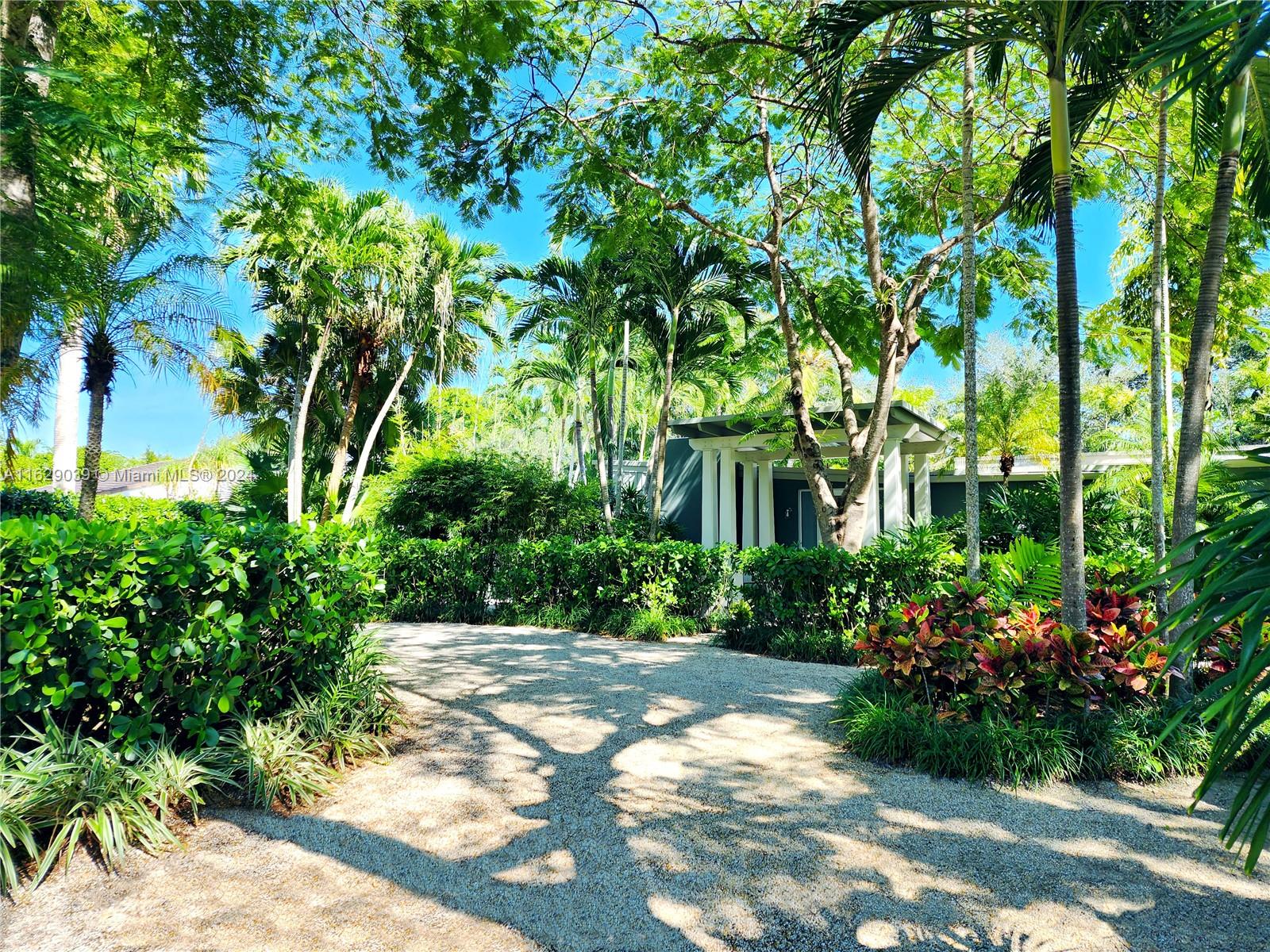 Ready to move in- renovated 3 bed, 3 bath+ playroom/office Mid-Century ranch-style home located in the highly desirable High Pines, Miami.Playroom/office can easily be a 4th bed with double door access to back yard.The home has been updated while preserving its mid century charm.Home has classic charm and modern convenience with high slope ceilings, exposed wood beams and abundant windows. A spacious interior entertaining area leads out to your own private retreat with a 40 foot  lap pool surrounded by lush landscaping, maximizing  indoor-outdoor living.Side yard for a boat.It's centrally located within the desirable Ponce Davis/High Pines neighborhood known for top schools, tree-lined streets.Near shops,restaurants and swift access to Coral Gables, Coconut Grove and Brickell.