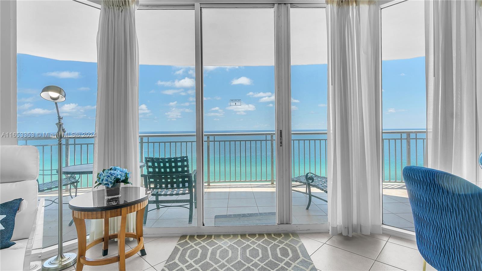 Stunning front ocean views from every room. Just steps from the sand. Updated kitchen and bathrooms. Fully furnished.