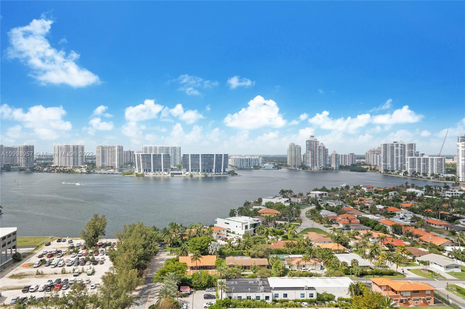 The West views from Balcony are amazing, homes and Aventura city