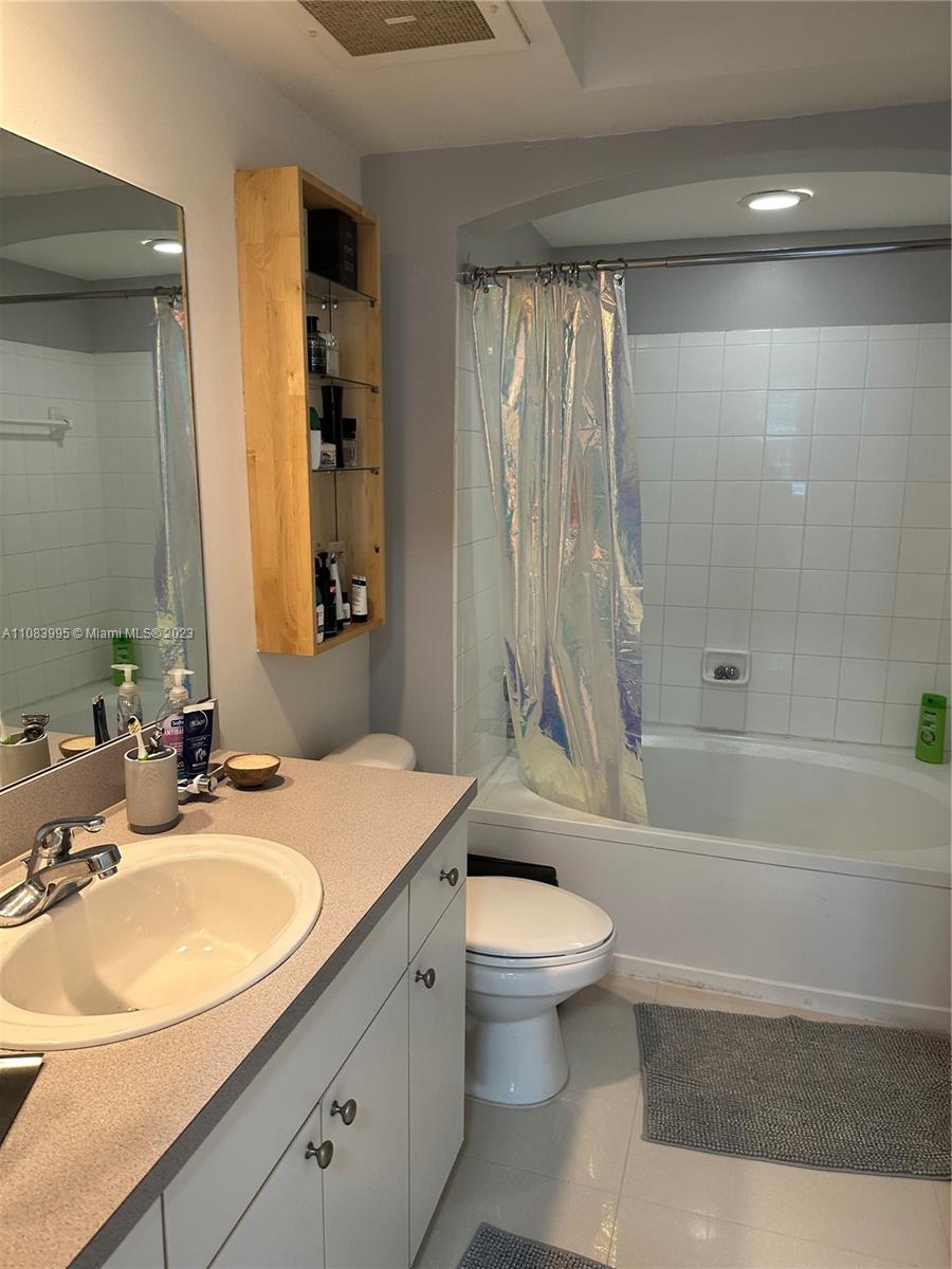 Primary in suite bathroom with large soaking tub and shower