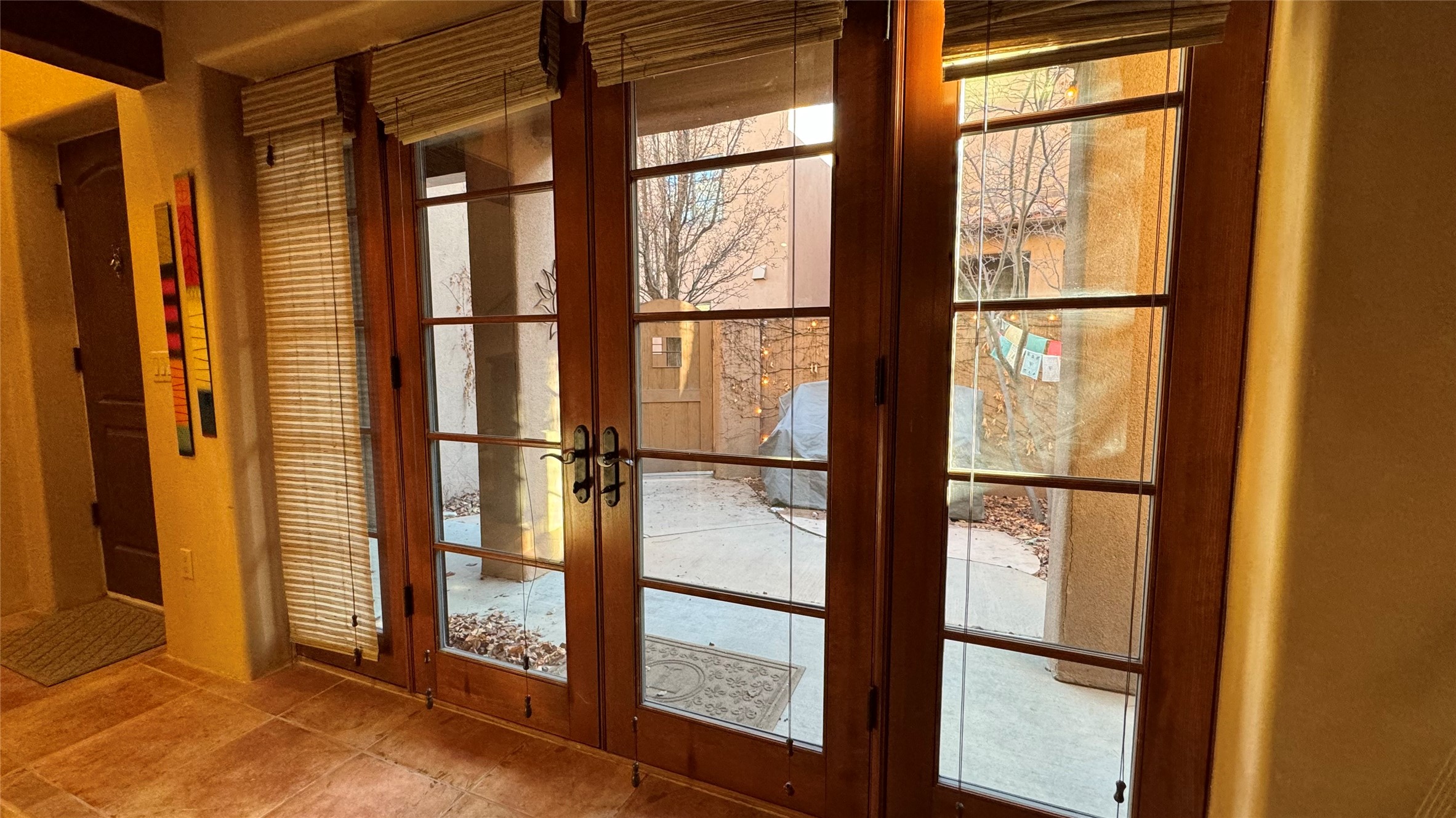 French Doors to Front Patio