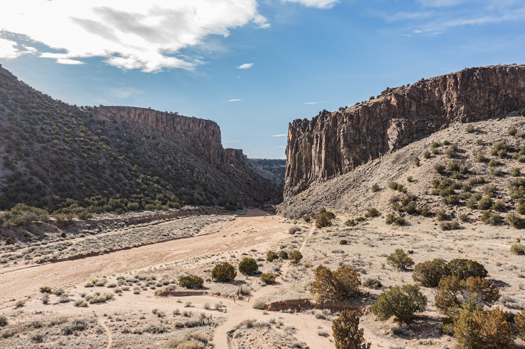 1.5 miles down the road, Diablo Canyon recreation area - - - a hotspot for outdoor recreation including hiking, rock climbing, and river rafting.