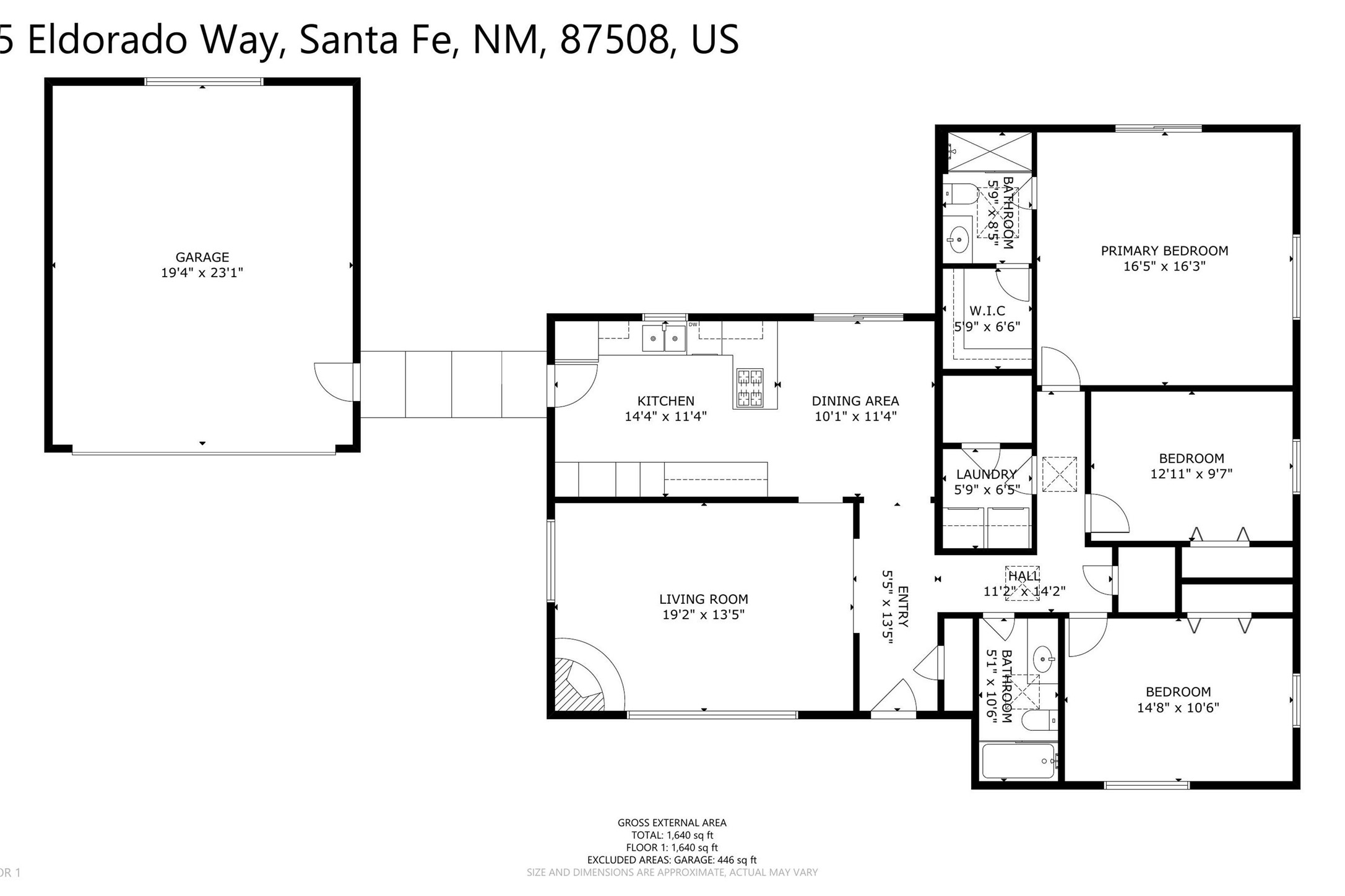 5 Eldorado Way, Santa Fe, New Mexico 87508, 3 Bedrooms Bedrooms, ,2 BathroomsBathrooms,Residential,For Sale,5 Eldorado Way,202401278
