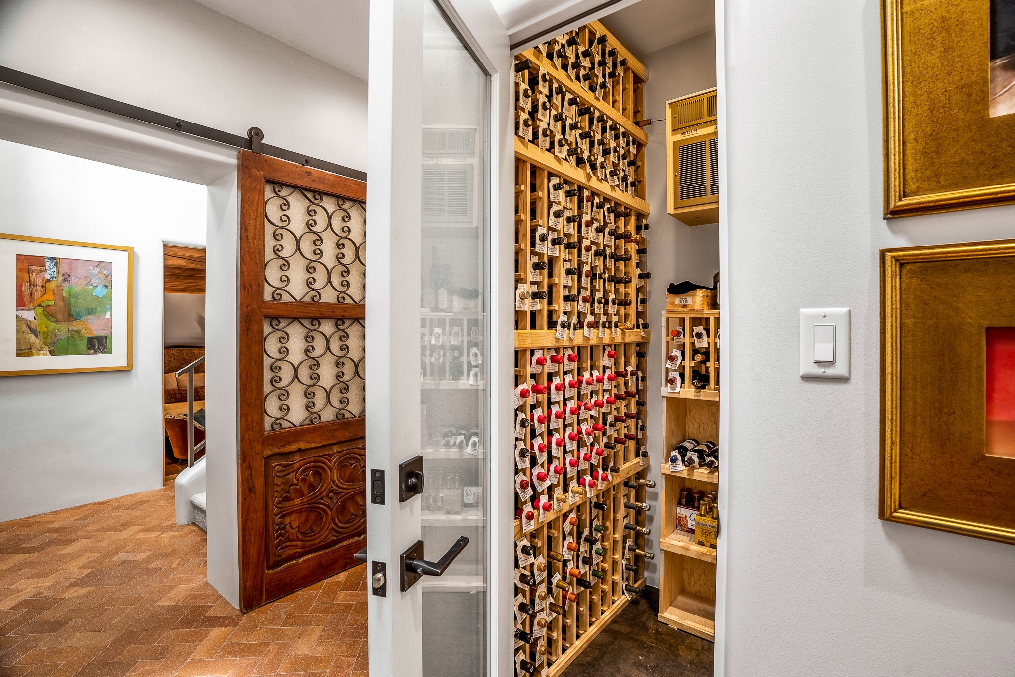 Main House - 500 bottle wine cellar