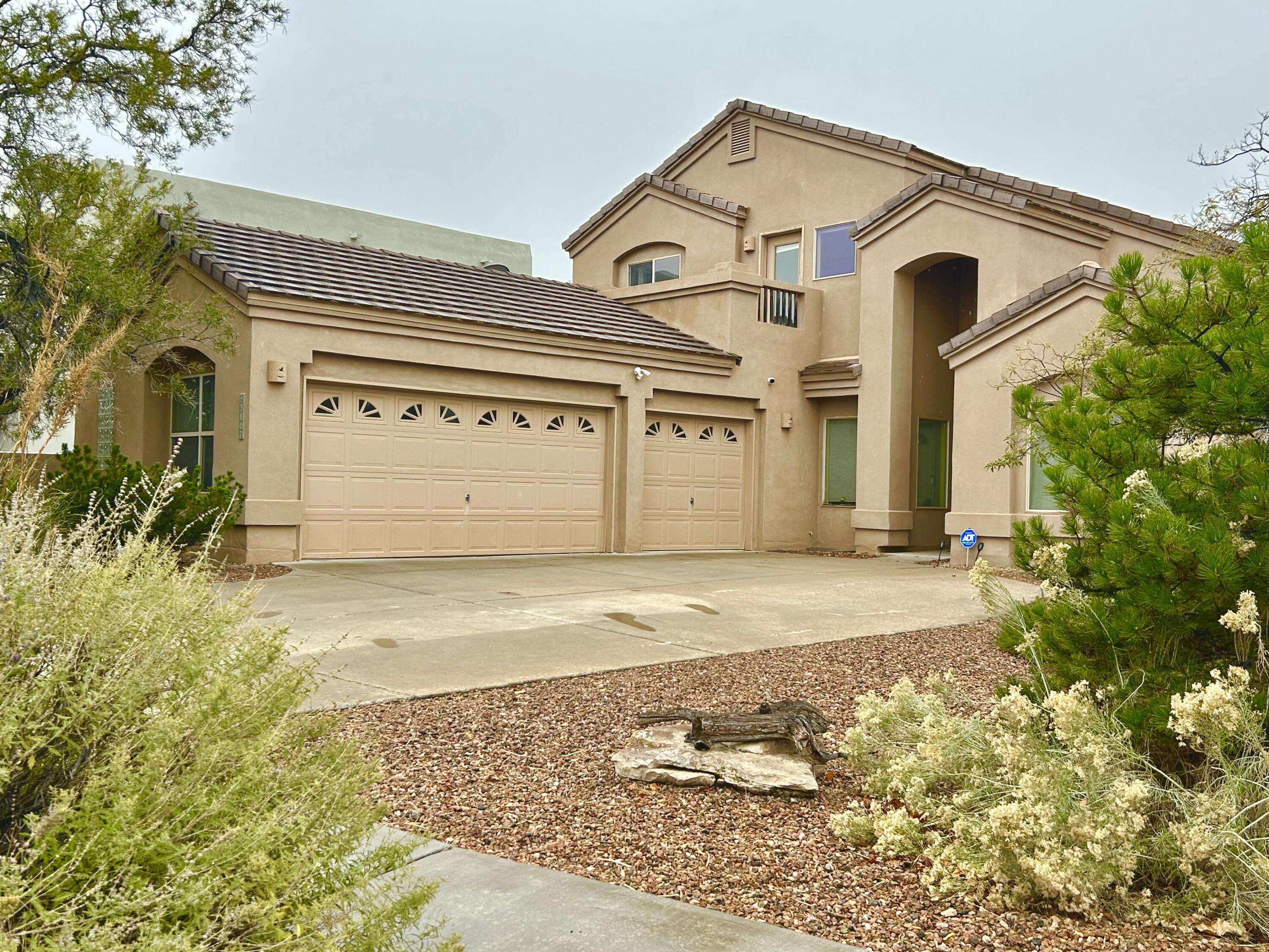 Fabulous home located in the Oxbow Park Community! NEW FLOORING! Seller is motivated to sell! Elegant home with the Primary Suite downstairs, ceiling fans in every room, breakfast nook, refrigerated air, 3 car garage, a balcony on the 2nd floor with exceptional views. This home has a Central Vacuum System! Back yard is beautifully landscaped with a covered patio and a 220v connection outside for a future jacuzzi.  Located conveniently in close proximity to restaurants, shopping and the freeway.