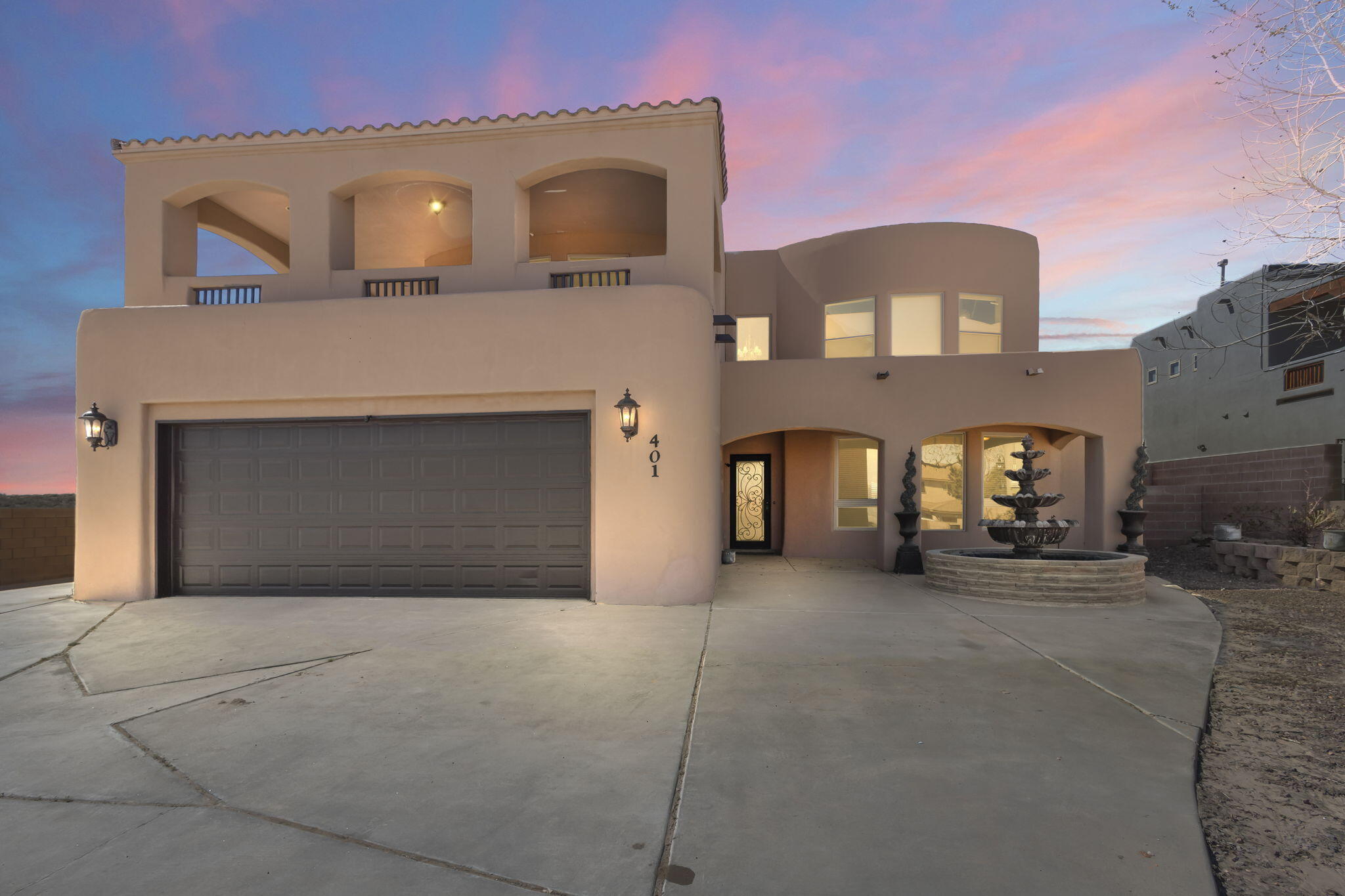 Stunning two-story, three-bedroom, three-bathroom home in Rio Rancho! This 3000 square-foot gem sits on a spacious corner lot with an oversize garage and backyard access. The property boasts a huge loft perfect for a family room, workout space, game room, or home office. Enjoy modern amenities like a tankless water heater and newer TPO roof. The home features a grand kitchen with ample storage, pantry, and elegant granite countertops. Don't miss out--schedule your showing today!