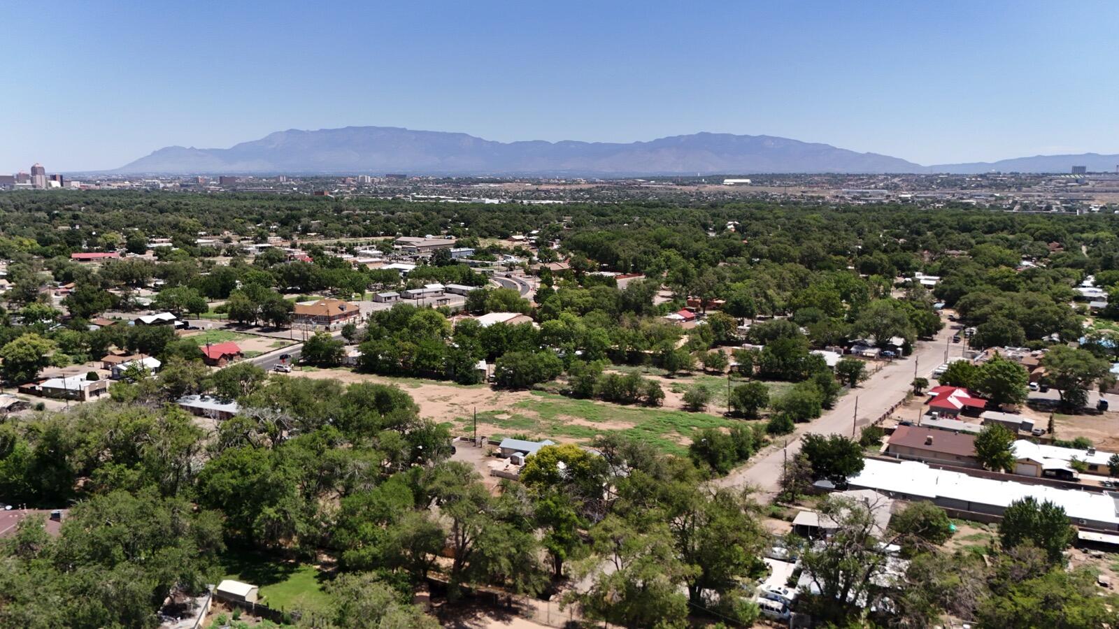 1.76 acres of SD-IVC zoned land in Bernalillo County and walking distance to Westside community center/park, Dolores/Huerta Gateway and South Valley Gateway Park.Preliminary review in zoning indicates the site could support 22 multifamily units with a zone change and subdivision to reflect single family residential to Sunflower Drive and multifamily towards Isleta. Blvd.This is an amazing time to be a developer of housing with the current housing shortage.