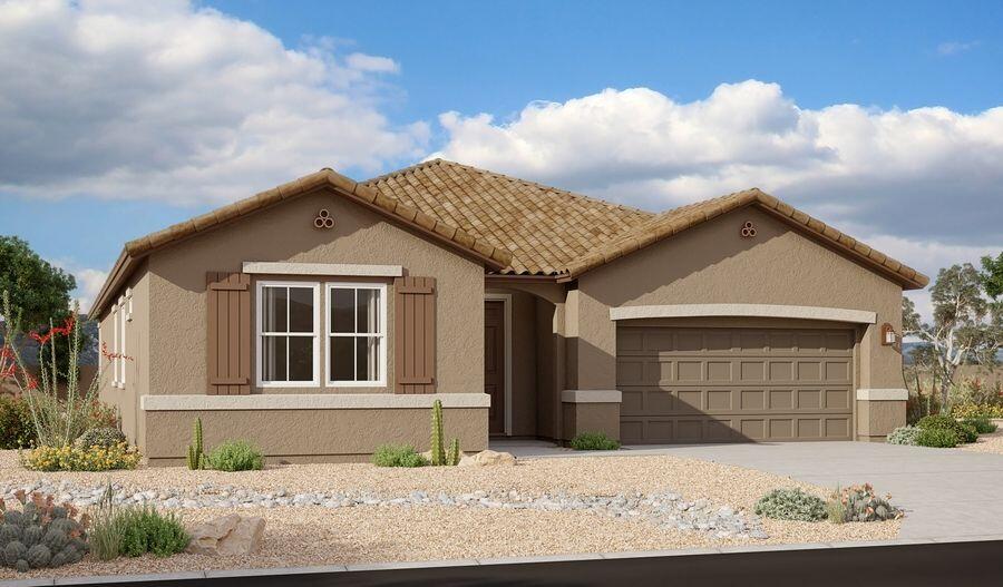 Find your dream home at Seasons at Monarch, an exciting new addition to the popular Mariposa masterplan in Rio Rancho! This impressive community boasts a collection of ranch and two-story floor plans, including a couple with attached RV garages, as well as an array of attractive amenities, such as a community center, pools, fitness facilities, the Mariposa Preserve, sports courts and more. You'll also appreciate the neighborhood's desirable location, offering close proximity to notable schools, local medical facilities, major freeways and popular shopping and dining destinations.