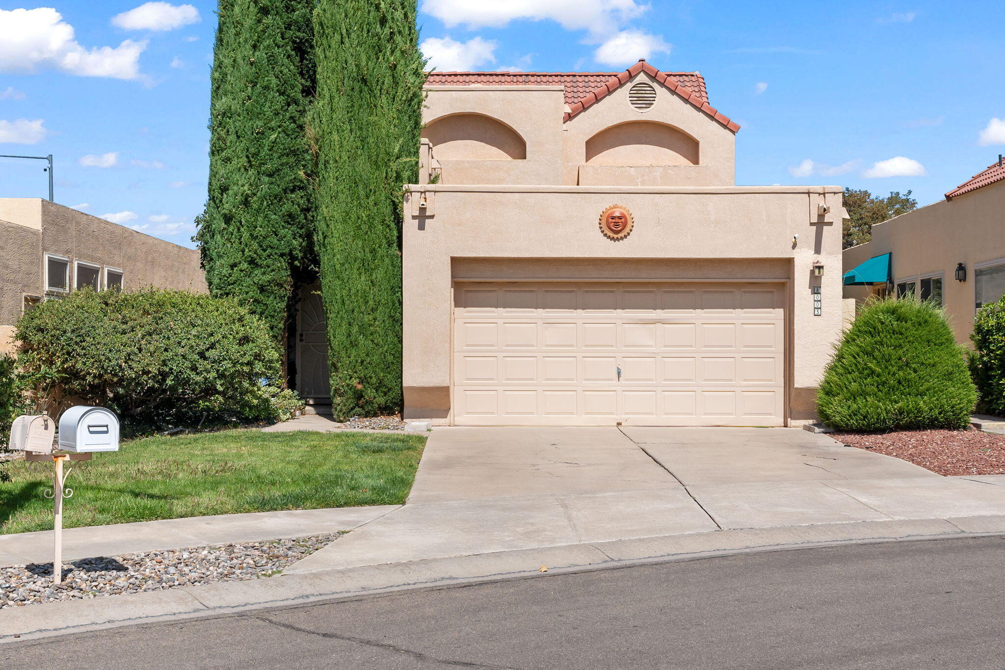 This unique 4-bedroom, 2-story home offers a bright and open floorplan with an abundance of natural light. Step into soaring cathedral ceilings and a sun-filled atrium that creates a warm and inviting atmosphere. The main floor features a private master suite with patio access, while the secondary bedrooms and a versatile loft are situated upstairs. Enjoy two spacious living areas, perfect for entertaining, along with two dining areas and a kitchen boasting beautiful views. The downstairs is fully tiled, making it both stylish and easy to maintain. The backyard, with patio doors off both the kitchen and master, is ideal for relaxation. Don't miss the extra-large closets providing ample storage throughout the home.