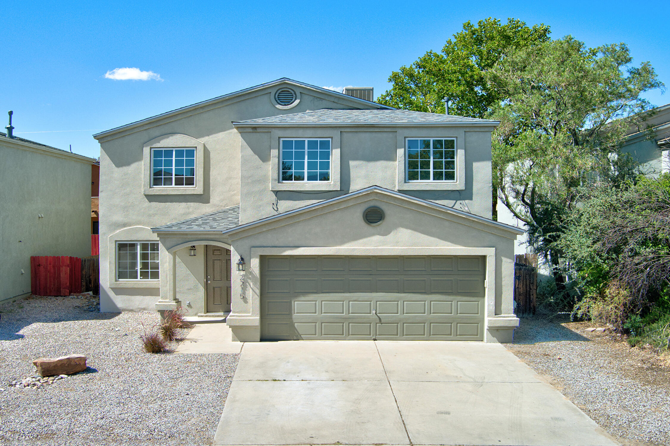 This beautifully remodeled five-bedroom home was recently updated and boasts an array of modern finishes. Featuring new designer two tone paint, new carpet upstairs, and new luxury vinyl plank flooring downstairs. The gourmet kitchen showcases new stainless steel appliances, stylish granite countertops, tiled backsplash and has a kitchen island with bar seating perfect for entertaining. Primary Suite offers a remodeled ensuite and has a spacious walk in closet. Additional four bedrooms offer ample space for family or guests. Roof and evaporative cooler were recently replaced. Located close to shopping, schools, parks, and quick access to freeway for an easy commute. Come and see this beauty today!