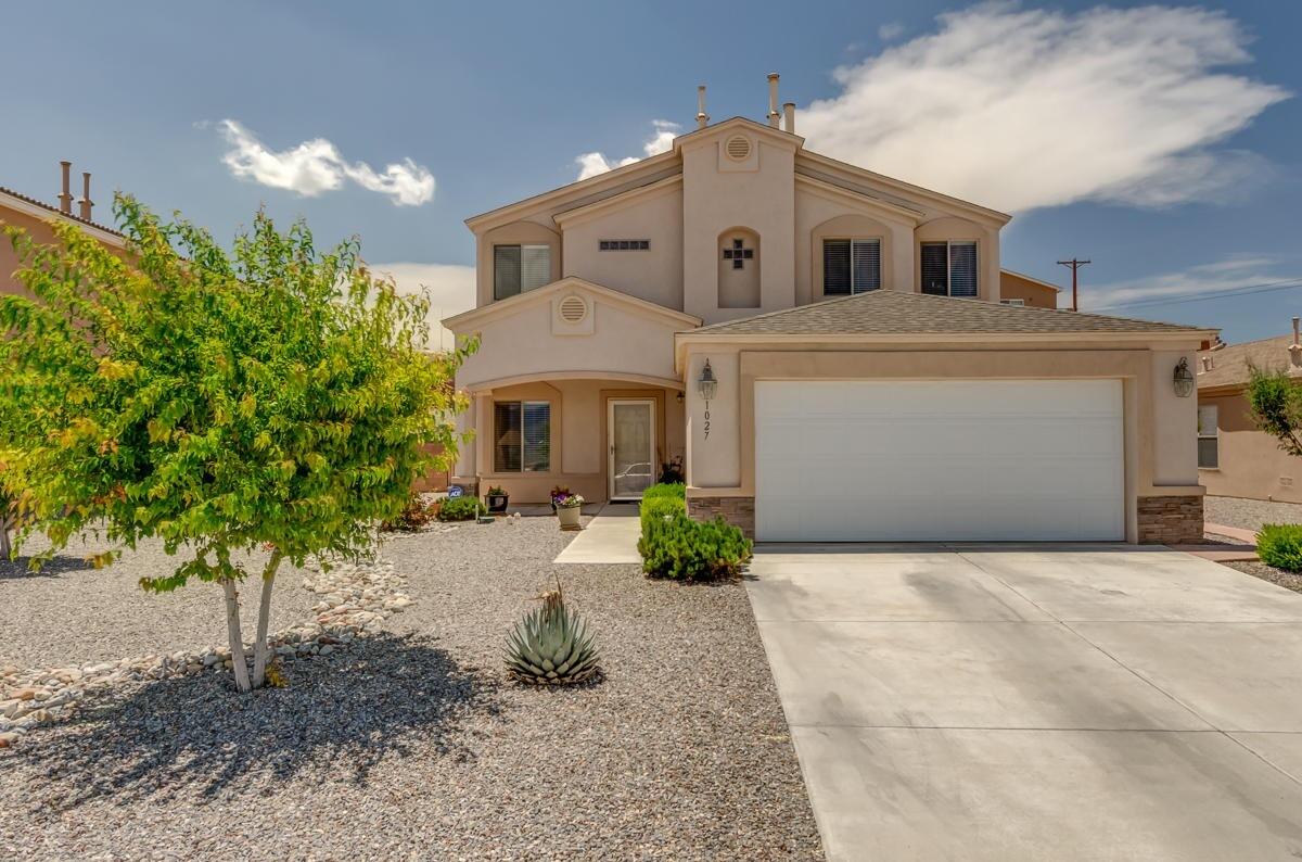 Step into this former model home, where elegance meets functionality. Featuring a spacious floor plan and three  living areas, this home offers ample room for relaxation and entertainment. The kitchen is a chef's delight, complete with granite countertops stainless steel appliances and sleek tile flooring. The luxurious primary bedroom is truly a retreat, highlighted by a stunning two-way fireplace. The spa-like ensuite bathroom boasts a large soaking tub, double vanities, and a walk-in closet. Additional standout features include a fully paid off solar system at closing and refrigerated air. This house is a MUST SEE!