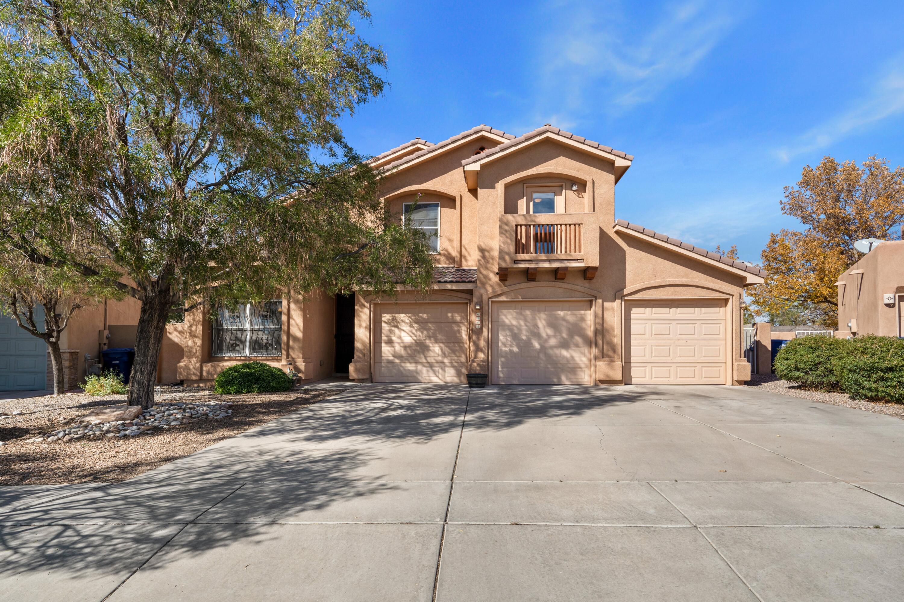 Welcome to this beautiful Tiffany home in the centrally located Rinconada Trails neighborhood.Conveniently located near parks, schools, and shopping. 5 Bedroom 4 bath on beautifully landscaped large lot - NO HOA, So Many Features: Tandem 3 car garage, Spacious primary suite, large walk out balcony for enjoying peaceful mornings & evenings, garden tub, two vanities, IN-LAW/GUEST room on the MAIN floor with private 3/4 bath is truly a plus. Open Galley Kitchen, QUARTZ counters, beautiful wood/look tile downstairs, Soaring ceilings in the great room, CUSTOM KIVA Fireplace, formal & informal dining. Enjoy ideal outdoor living w/fully-landscaped backyard complete w/lawn, auto sprinklers, mature trees, oversized patio and cozy custom Pergola perfect for entertaining. Truly a special home!