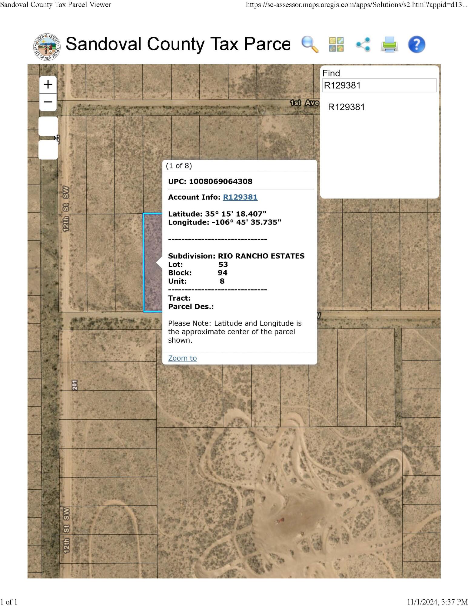 Rio Rancho Estates SW Rio Rancho, NM 87124