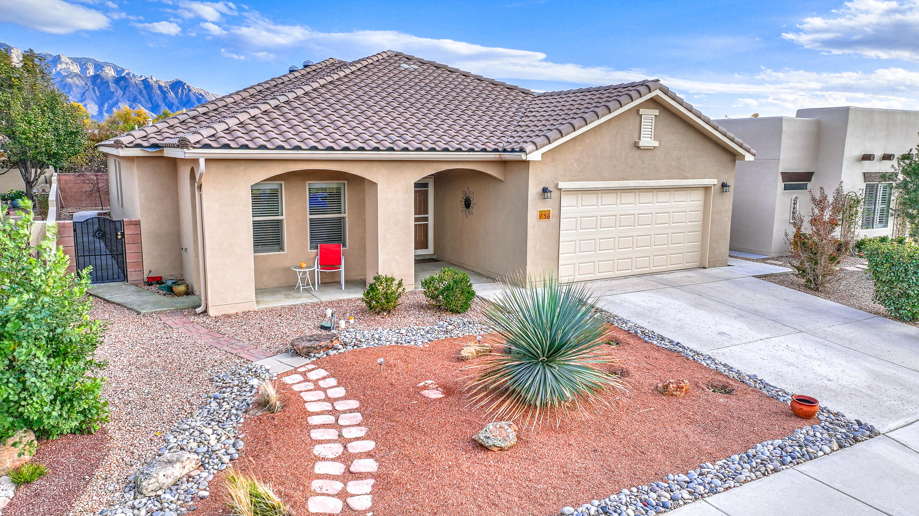 Welcome  to the gated Orchards at Alegria by Del Webb! Experience the peace, tranquility & amenities this 55+ community has to offer from 2 pools, fitness facility, club house, library & walking trails 1 block from the Bosque.Stunning Centex Taos model home with so many quality updates. Pride of ownership is evident throughout. Chefs kitchen w/granite counters, luxury vinyl flooring in the kitchen, dining & living room. Office/3rd bedroom has newer Red Oak flooring & shutters.Lights, ceiling fans, blinds, carpet, faucets, hot water loops in kitchen & primary bath are newer.New water heater 2022, Culligan water softener & kitchen sink 2023. Patio Pergola 13 X 20 & 10 x 4.Bring your  pickiest buyers, you won't be disappointed. Conveniently located near shops & restaurants.