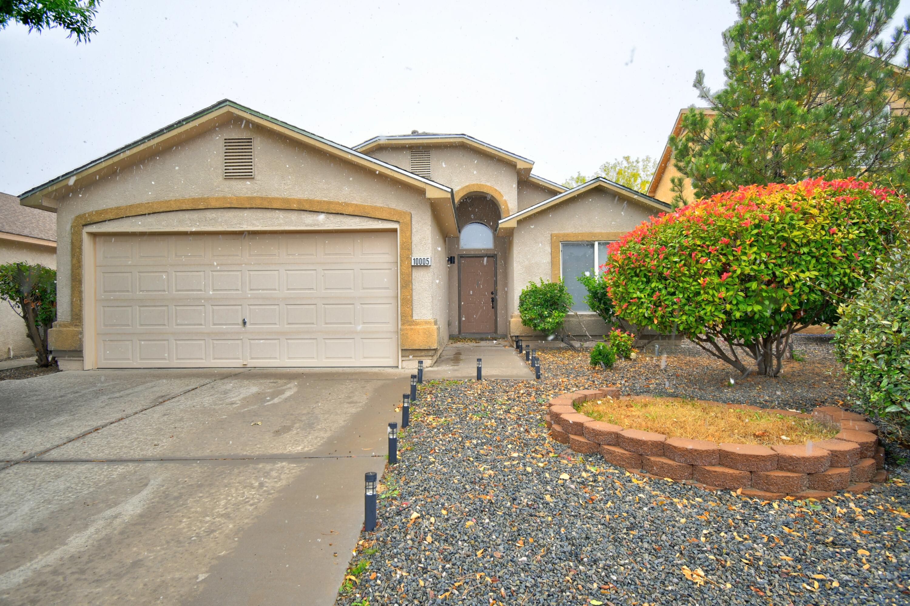 Welcome to this amazing home tucked away in beautiful Paradise Hills.  With features like tree-lined streets, an open floor plan, a spacious living area, and a master suite that's well-appointed. The location is a place for both comfort and convenience. The roof was recently replaced in 2024 and the flooring was recently updated as well. The convenience of having nearby shopping and schools makes it an ideal location for just about anyone.