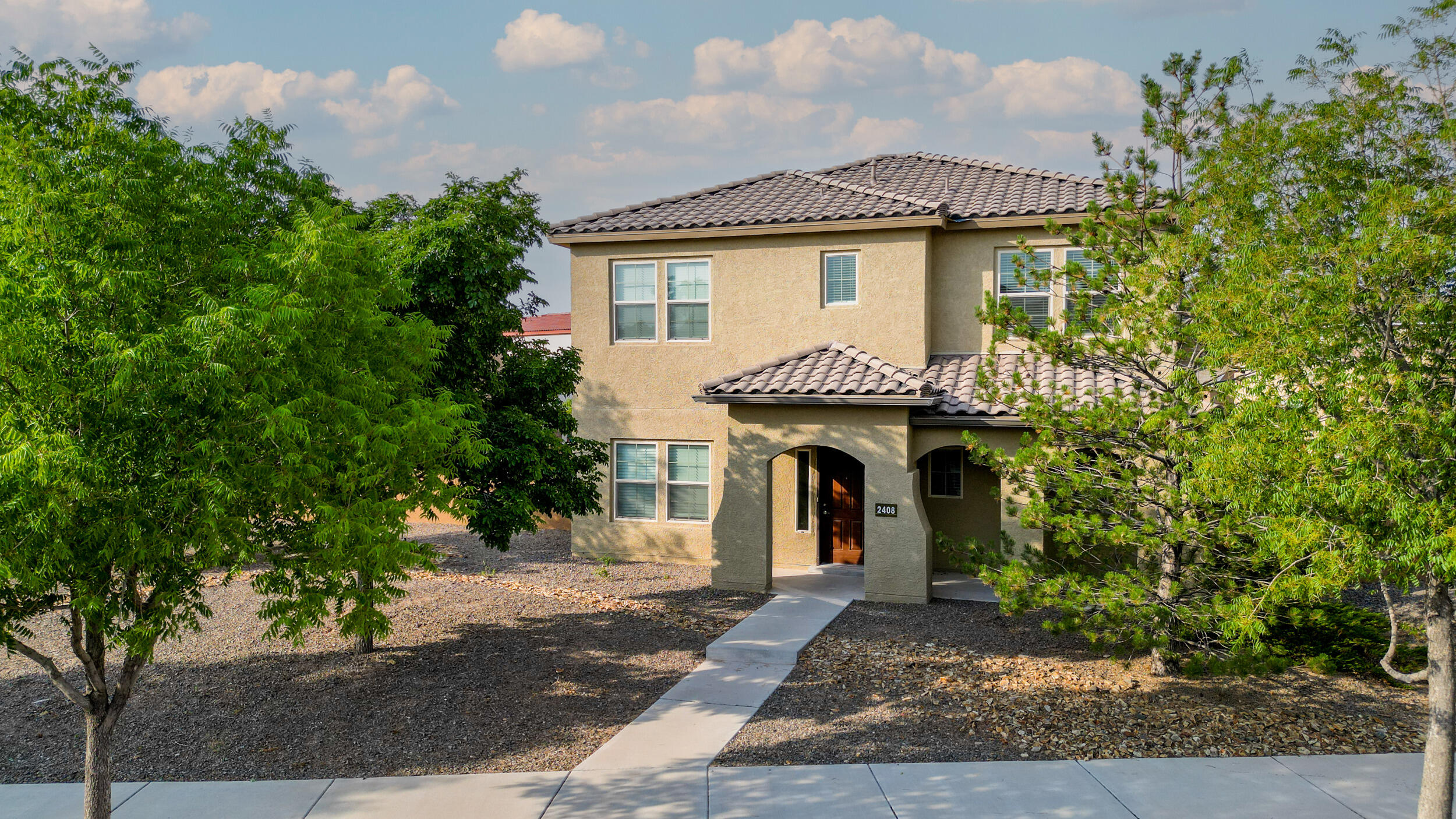 Contemporary Luxury in Mesa Del Sol - Renovated Home!Experience the lifestyle you've always dreamed of in this stunningly renovated home, perfectly situated on one of the largest lots in Albuquerque's highly acclaimed Mesa Del Sol community. Enjoy the benefits of extensive updates with the added charm and convenience of an established neighborhood.Highlights You'll Love:Bright & Open Floor Plan: Step into an airy main living area leading to a gourmet kitchen with a spacious island, gleaming quartz countertops, and brand-new stainless steel appliances. This layout is designed for effortless entertaining and everyday living.