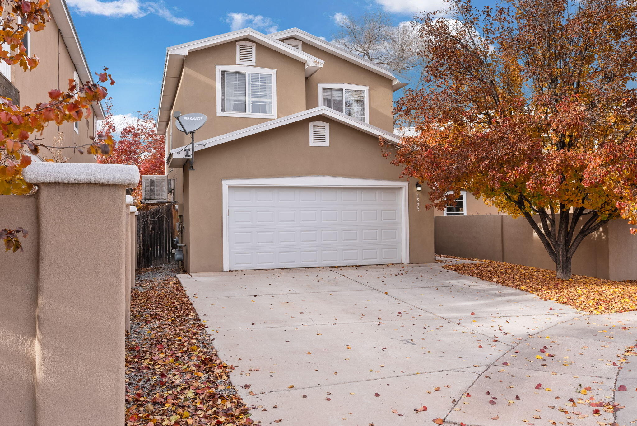 Take advantage of potential savings with Chase Bank's Target Zone program, offering qualified buyers 1% off the interest rate! Welcome to 1535 Phoenix Ave NW, a stunning home in Albuquerque's sought-after North Valley, located within a secure gated community. This exceptional property boasts three spacious bedrooms and three full bathrooms, providing comfort and style. The luxurious master suite features a private balcony with breathtaking views and a spa-like bathtub perfectly positioned for ultimate relaxation. Don't miss the chance to make this elegant retreat your dream home!