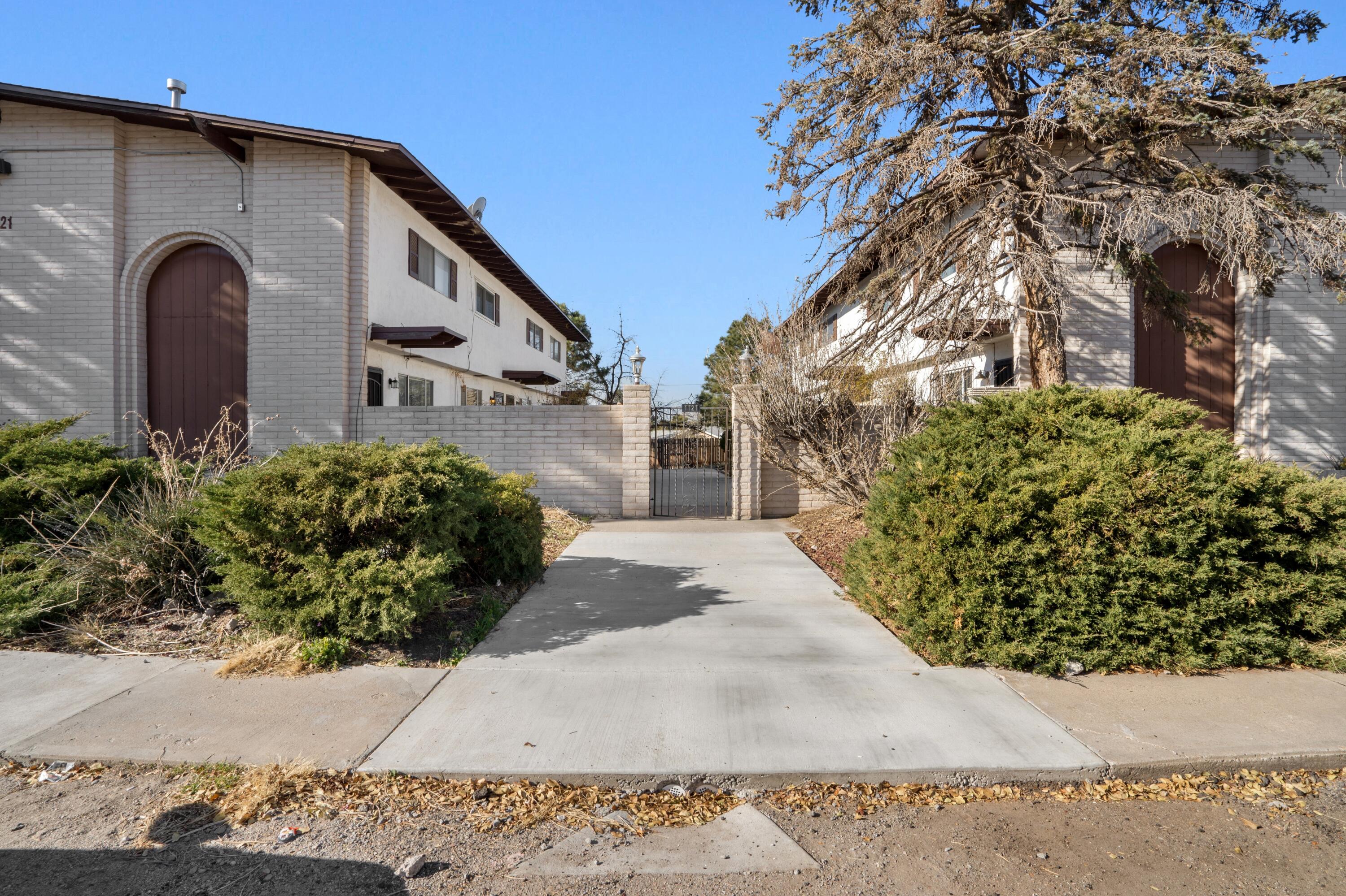 Charming and budget friendly 2-bedroom, 2-story condo with a cute back patio, that offers great convenience for both Buyers & Investors. Located around the corner from Manzano High School- near shopping, dining, and public transportation. New countertops and flooring-making this an incredible opportunity for first-time homebuyers, downsizers, & investors. HOA Includes ALL utilities, taxes & Insurance - don't miss out, schedule your showing today!