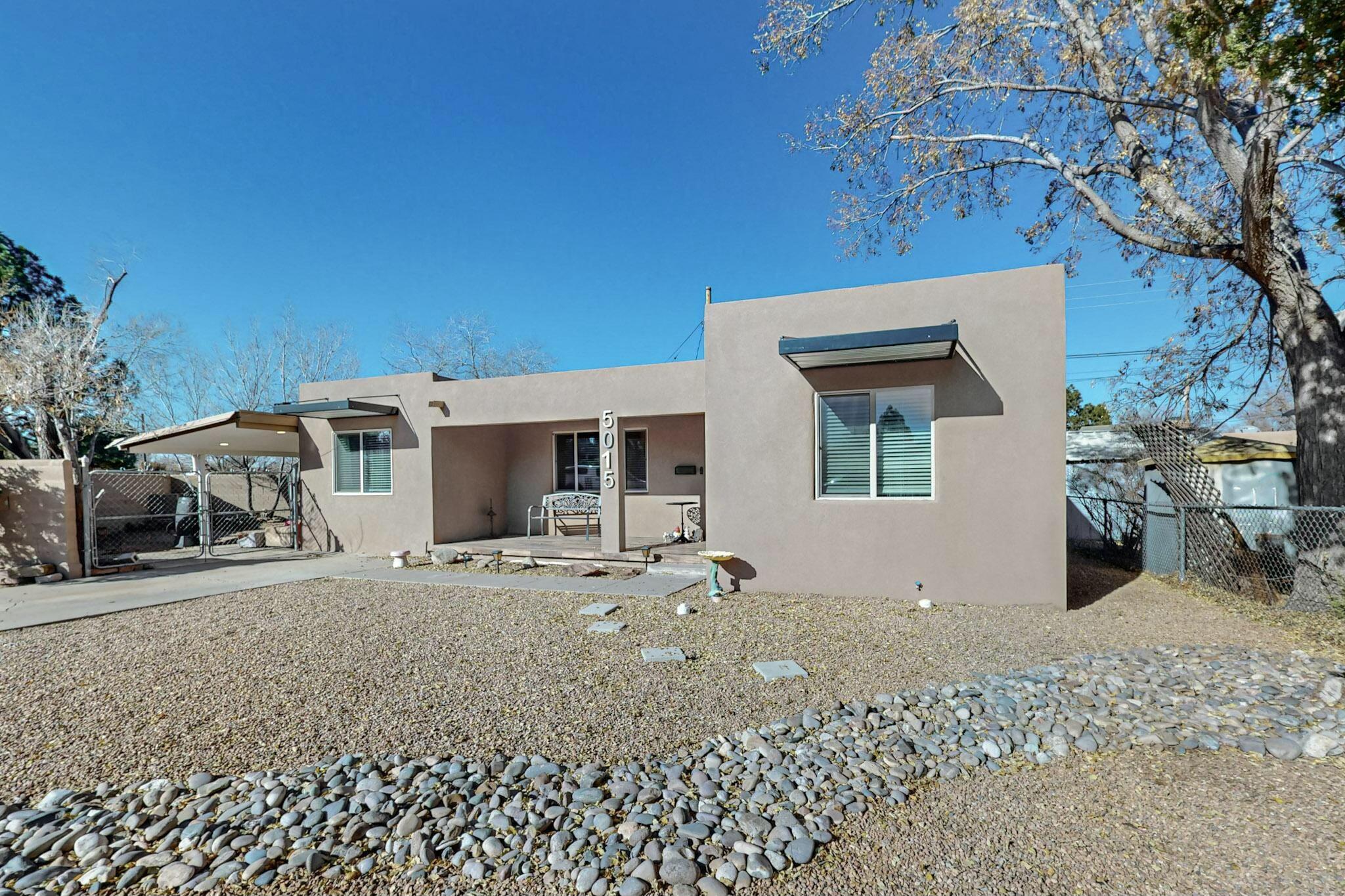 Charming and full of character, this 3-bedroom, 2-bath home in the desirable Parkland Hills neighborhood is a must-see! The stunning kitchen features custom cabinets, sleek granite countertops, and ample workspace for all your culinary needs. Wood floors add warmth and timeless appeal throughout the home. Home has water softener! Relax and entertain on the large covered back porch, perfect for year-round enjoyment. 30V electric output - can be used for RV/hot tub/ etc The xeriscaped front yard offers low-maintenance beauty, enhancing curb appeal. Conveniently located near shopping, dining, and parks, this home combines modern updates with classic charm. Don't miss your chance to call it yours!