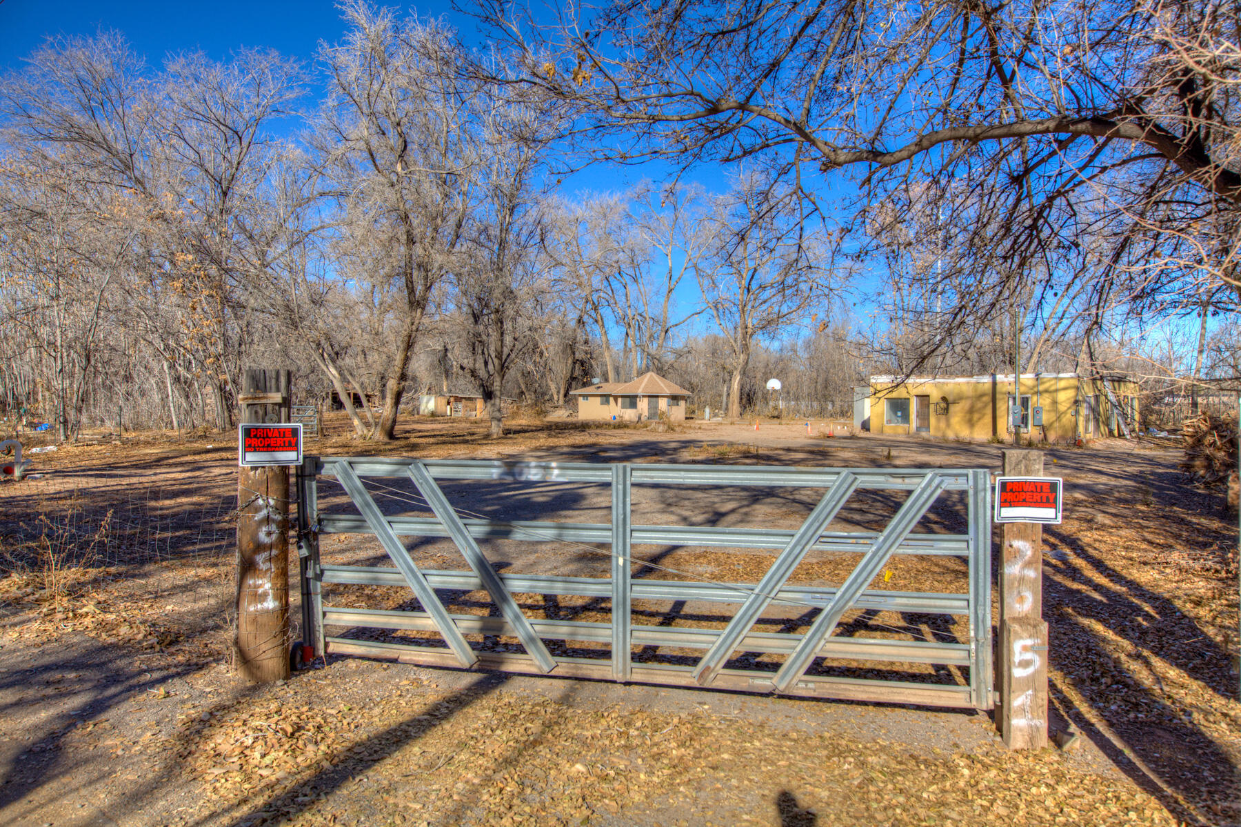 Great property. Original home is Adobe needs to be rehabed or 203K loan. Casita can be utilized until main home is built. You can demolish the main home but seller wanted to find a buyer to restore it. Property needs to be Replated for fire truck turn around and easement. Call LA for details.