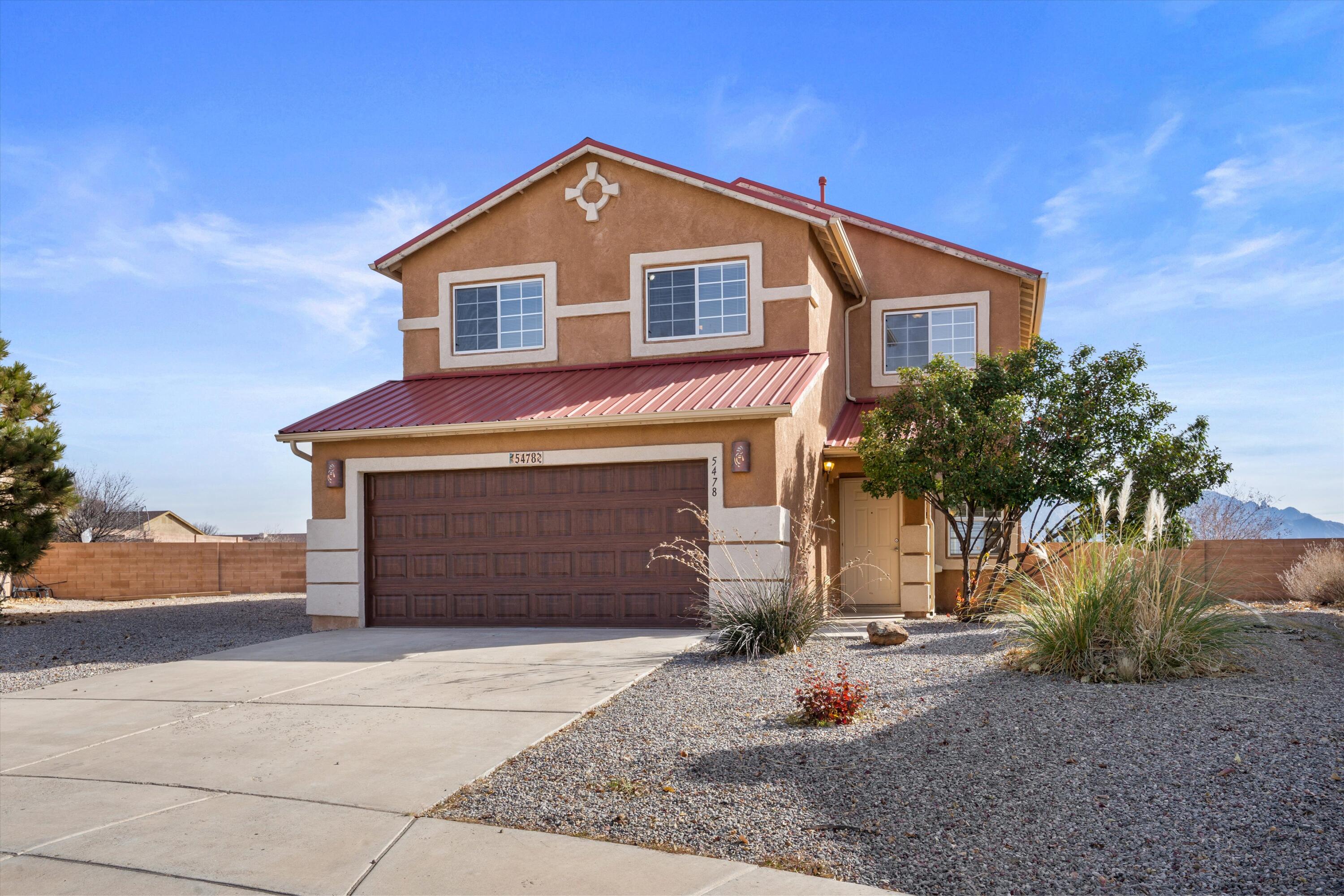 Discover this stunning home nestled in the highly desirable Enchanted Hills neighborhood. Situated on a quiet cul-de-sac, this gem offers breathtaking views of the majestic Sandia Mountains. Step inside to find a beautifully updated interior, featuring new flooring, fresh paint, and elegant granite countertops in the spacious kitchen. With a thoughtfully designed floor plan, this home is perfect for both everyday living and entertaining. Additional highlights include a 2-car garage and a serene location just moments from local parks, schools, and shopping. Don't miss your chance to own this move-in-ready masterpiece!