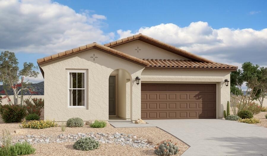 Come Schedule your New Home Showing/ New Construction New Build with the this ranch-style Larimar Elv A  Style Home NEW Construction! Included features: Spacious Great Room/ 3bd 3 FullBath, 3 car garage and community Pool .