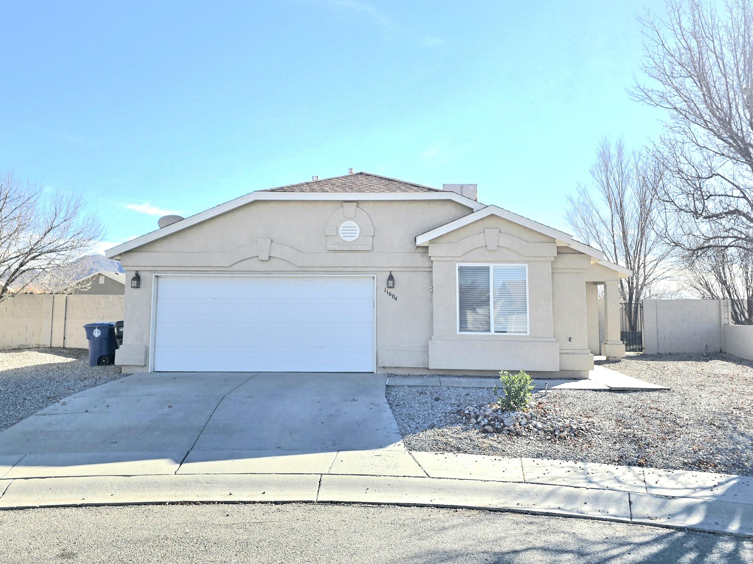 Welcome to the great Mirabella Community. This 3 Bedroom 2 Bath Single level home is move in ready, located on a Large Cul de sac lot. NO carpet, all appliances included. New High speed internet available.