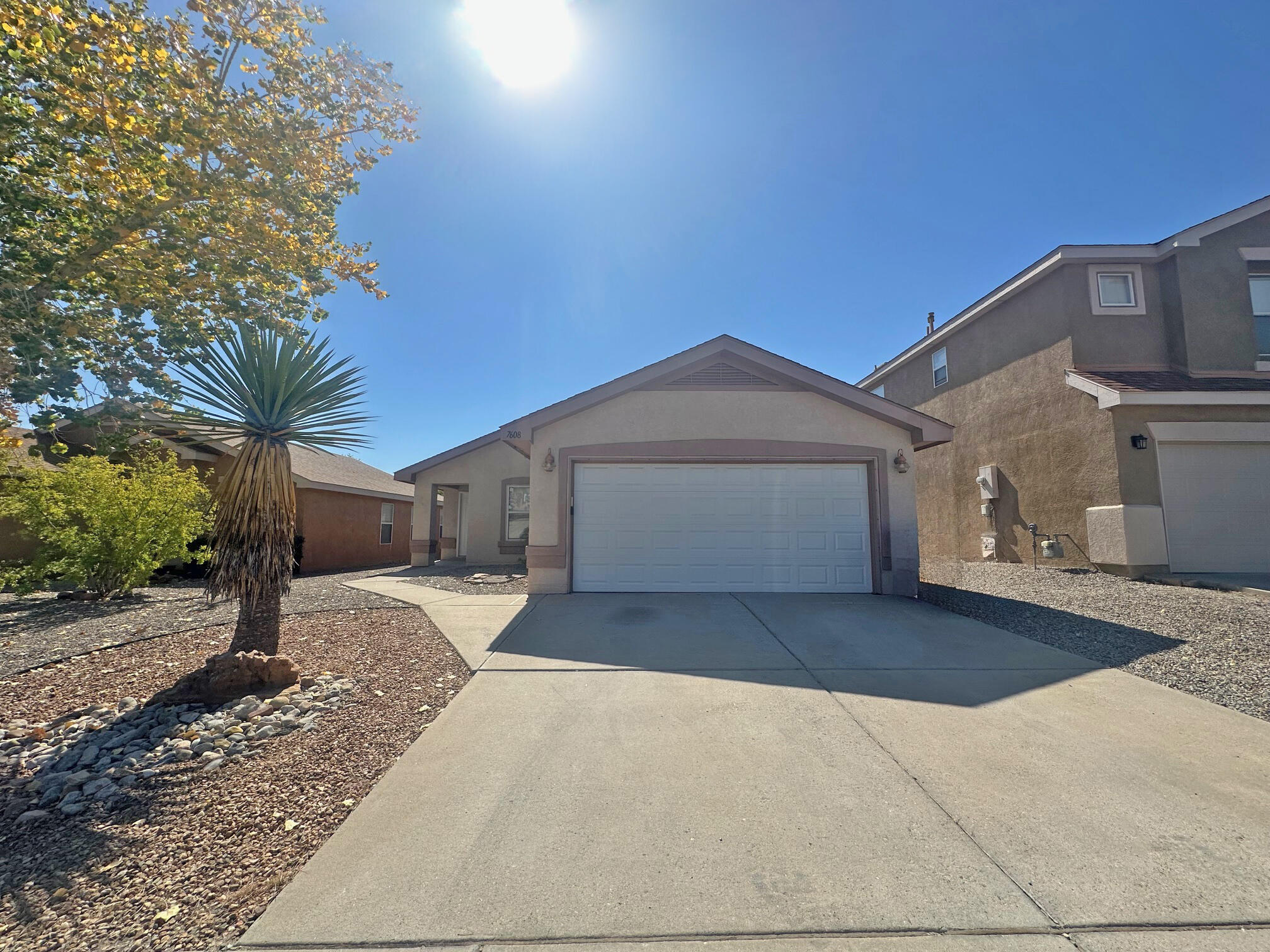 This charming property located in Pinon Pointe at Ventana Ranch is ready for you to make it your home. The kitchen and dining area are open to the living room allowing for easy entertaining. The primary suite has a bay window that brings additional natural light into the space. Recent updates include a new roof, furnace and AC unit. Low maintenance backyard and located near schools and parks.