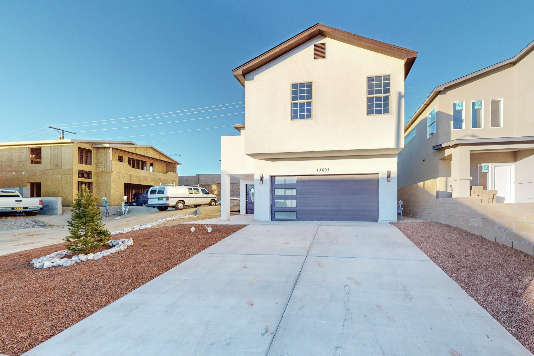Brand new home, 4 Bedrooms, 3.5 baths. Come and take look a this beautiful home.Refrigerated A/C two units. Tankless water heater. Fully landscaped. Smart garage door opener. The gourmet kitchen boasts stainless steel appliances and granite countertops. Energy efficient windows. Seller just added  about 15 feet of block wall in the west side of the home  to create a 11 x 17 possible front yard to entertain.