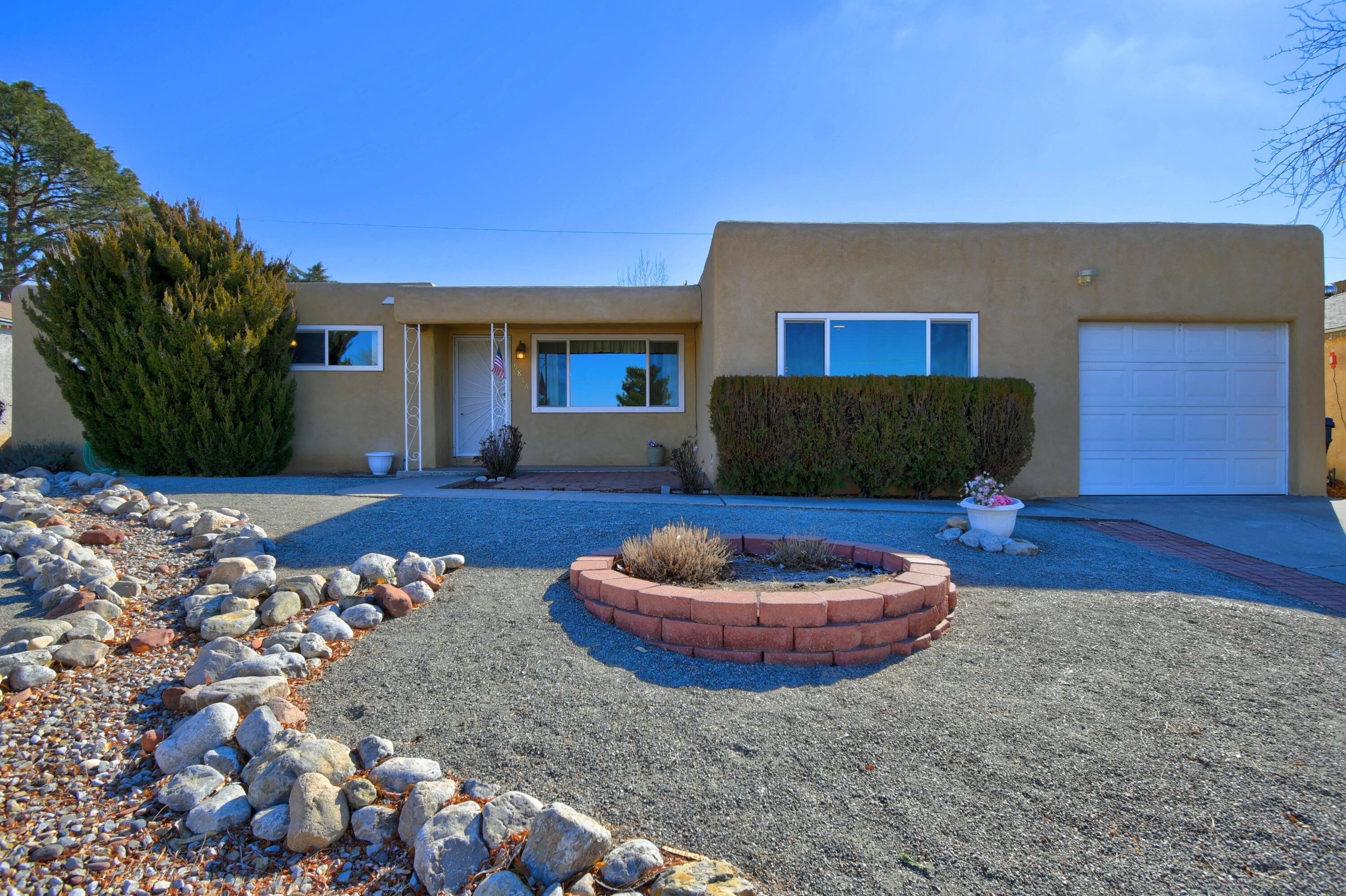 Absolutely DARLING and ready to dazzle! This NE Heights charmer is brimming with updates and personality. Think spacious rooms, an open kitchen with granite counters and stainless steel appliances, and a freshly remodeled heated bonus room that's your blank canvas--guest room, 4th bedroom, home office, you name it! Bonus points for hardwood hiding under the carpet and a shiny new water heater (installed December 2024). Professionally inspected and polished to perfection, this home is 100% move-in ready. Don't miss your chance to make it yours