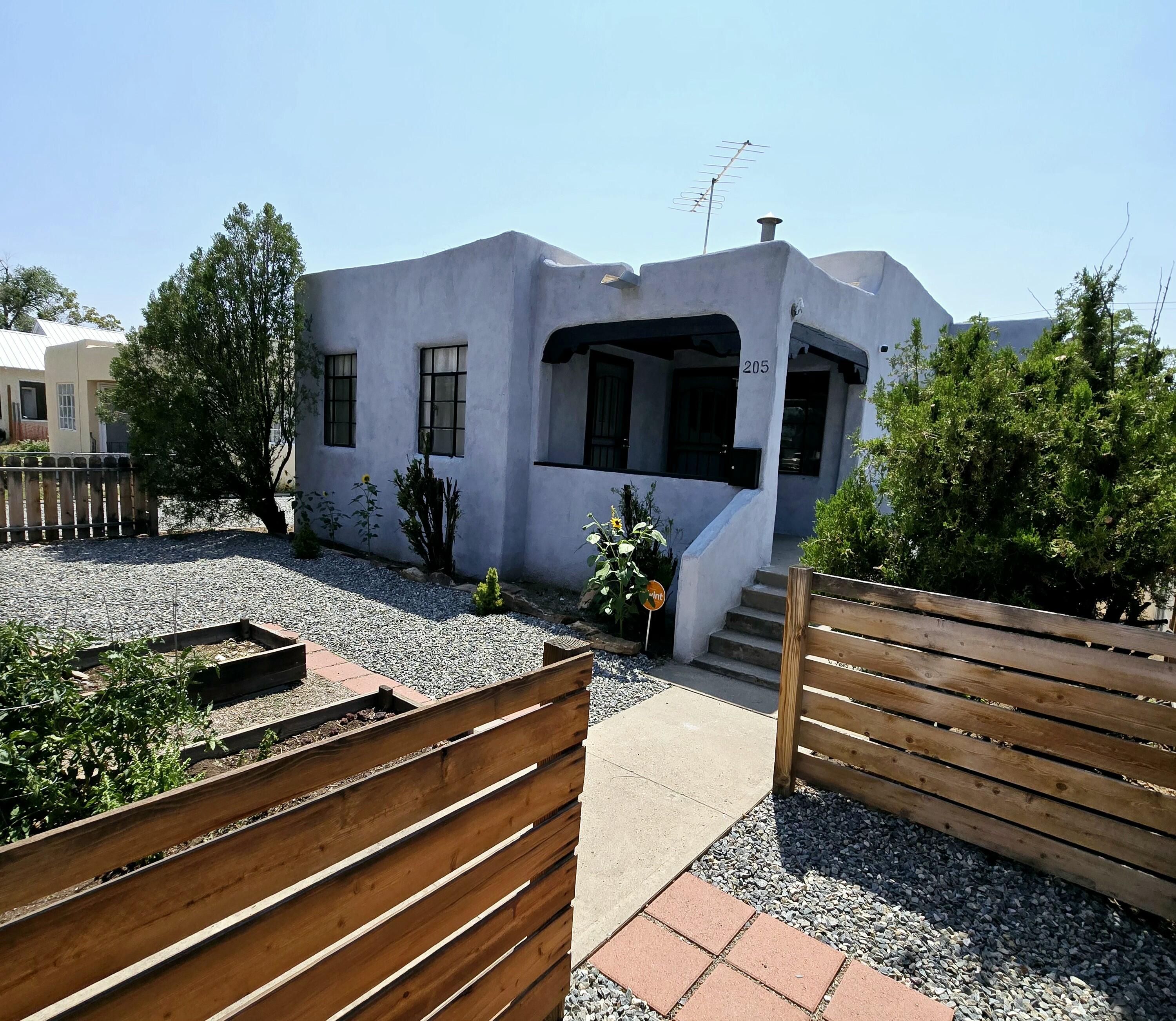 Welcome to 205 Harvard St, a Fully Occupied Income-Producing Duplex offering an exceptional investment opportunity. Located in the heart of Nob Hill, one of Albuquerque's most desirable neighborhoods. With-in walking distance from the University of New Mexico (UNM)& CNM, this property offers a prime investment opportunity with consistent rental demand. Each unit features functional layouts and comfortable living spaces, appealing to Students, Travel Nurses & many professionals alike. Residents enjoy walking distance to Nob Hill's vibrant restaurants, shops, and everyday necessities, plus easy access to Freeways and public transportation. With a proven rental history and unbeatable location, this duplex is a hassle-free investment in a high-demand area. Don't miss out--schedule your showing