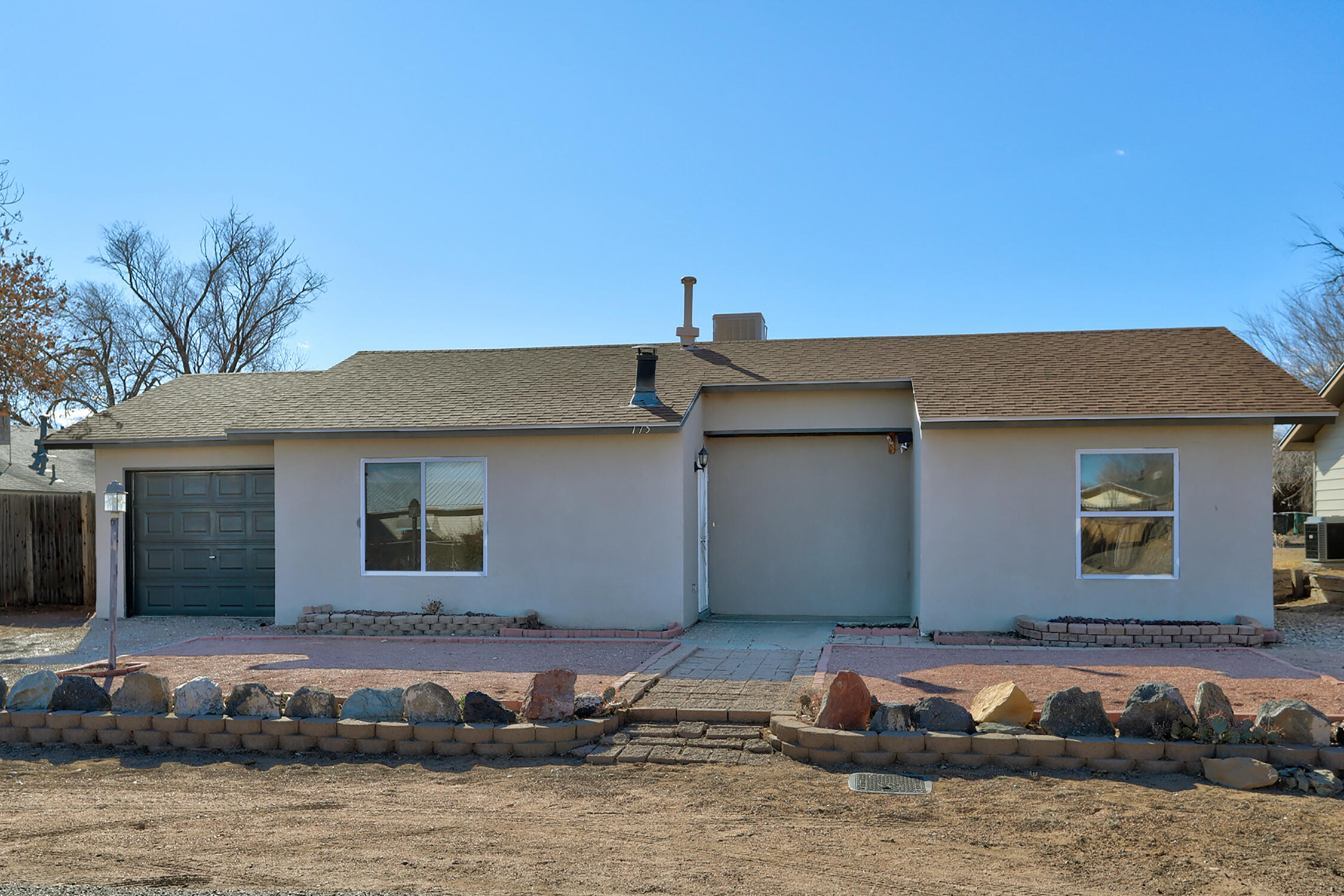 BRING ALL OFFERS! Charming Fixer-Upper in the heart of Rio Rancho, NM! This single-story 2 bedroom, 2 full bath home offers the perfect opportunity for those looking to invest in a property with incredible potential or a great starter home. Situated on a spacious lot in a desirable Rio Rancho location with a fenced backyard, covered patio and additional structure for storage or recreational use. Minutes away from schools, parks, restaurants and more. Within last 5 years water heater, furnace and evaporative cooler have been replaced. The layout provides plenty of room to customize and create your perfect living space. Don't miss out on this fantastic opportunity to make this property your own and take advantage of its great location and potential.