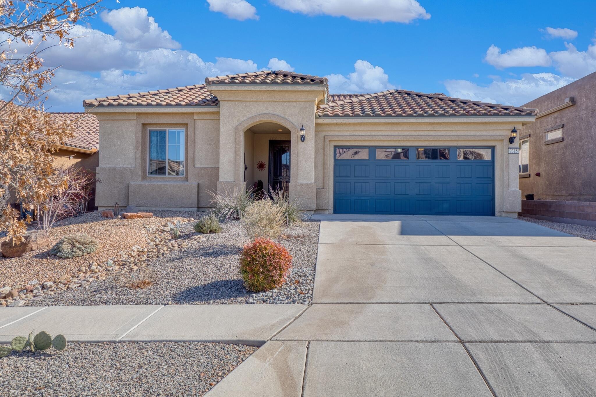 Beautiful Home with FOREVER VIEWS located in Del Webb Mirehaven 55+ Active Adult Gated Community!  Built on a Premium View Lot, this home has 2070SF, 3 BR's, 2 BA's & Extended 4FT 2CG w/Storage Area & Mud Sink! You will love the views from the Living & Dining Rooms, Kitchen & Primary BR!!! Original Owner meticulously maintained the home from top to bottom! Brand New Windows from 'Window World' on all East facing rooms coming soon(LR, DR and PBR)!! Gorgeous Custom Metal Storm Door! Plenty of storage throughout! Kitchen has Large Island, Granite Countertops, Pantry, Gas Stove! Primary Bath has huge walk in shower w/tile  surround! Many of the furnishings are negotiable & all appliances stay! Enjoy the Sandia Amenity Center for Daily Activities, Pickle Ball, Tennis, Pool, Gym. See More!!