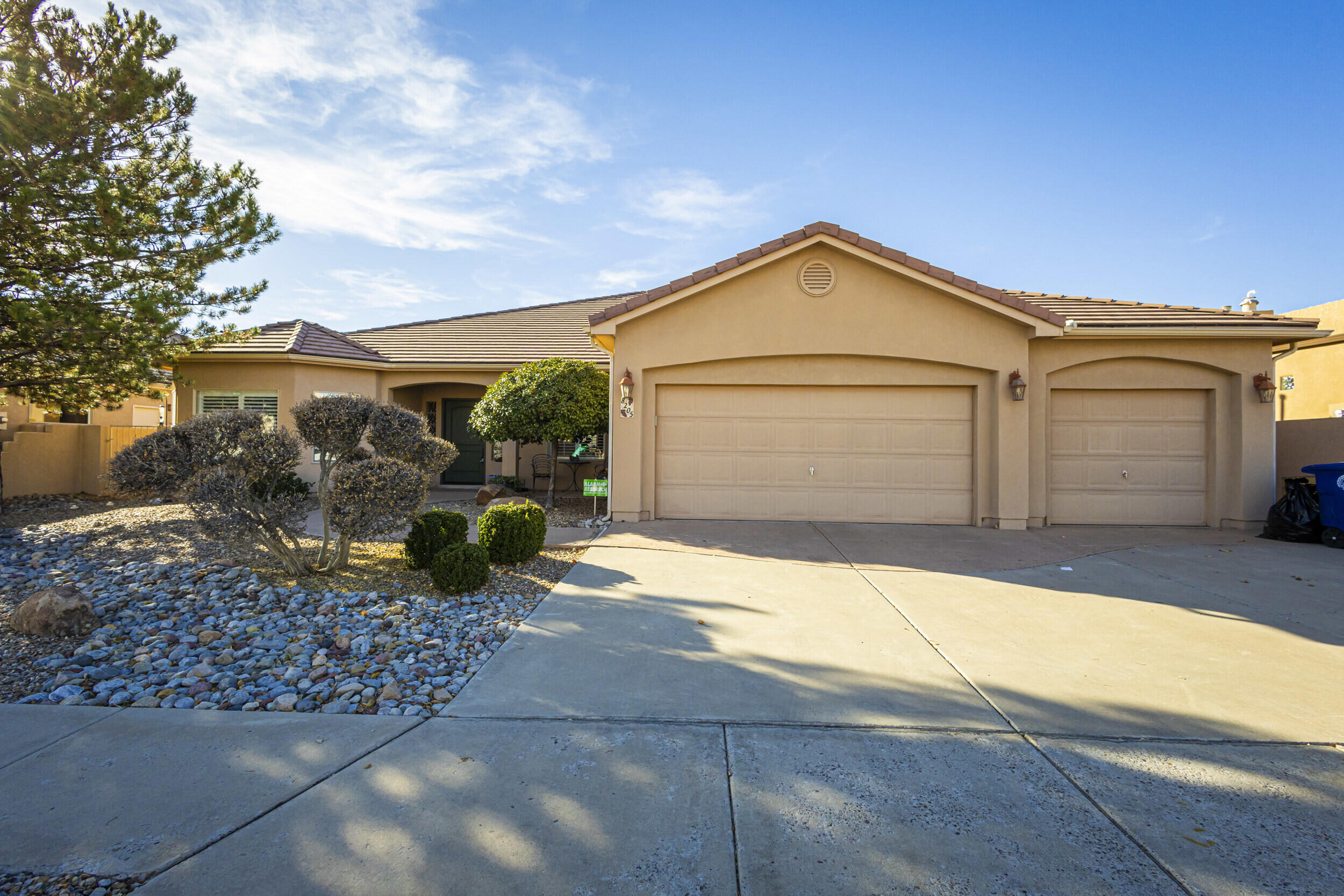 Meticulously well cared for home single owner home in the Highly Desirable Vineyard Court Estates. Featuring Two primary suites, perfect for a multi-generational family. Three living rooms, with a formal dinning space & breakfast nook. Spacious kitchen opens to the living area w/ SS appliances, gas stove, ample cabinet space & granite counter tops. Natural light w/ multiple skylights and custom shutters on the windows. Tons of storage, walk in closets, & large linen closets. Generously sized primary en-suite with double sinks, large walk in shower, w/ separate garden tub, privacy toilet, & California closet. Refrigerated AC! Never run out of hot water w/ two large hot water heaters replaced in 2018 w/ instant hot water. Newer furnace replaced in 2020. Large three car garage w/extra