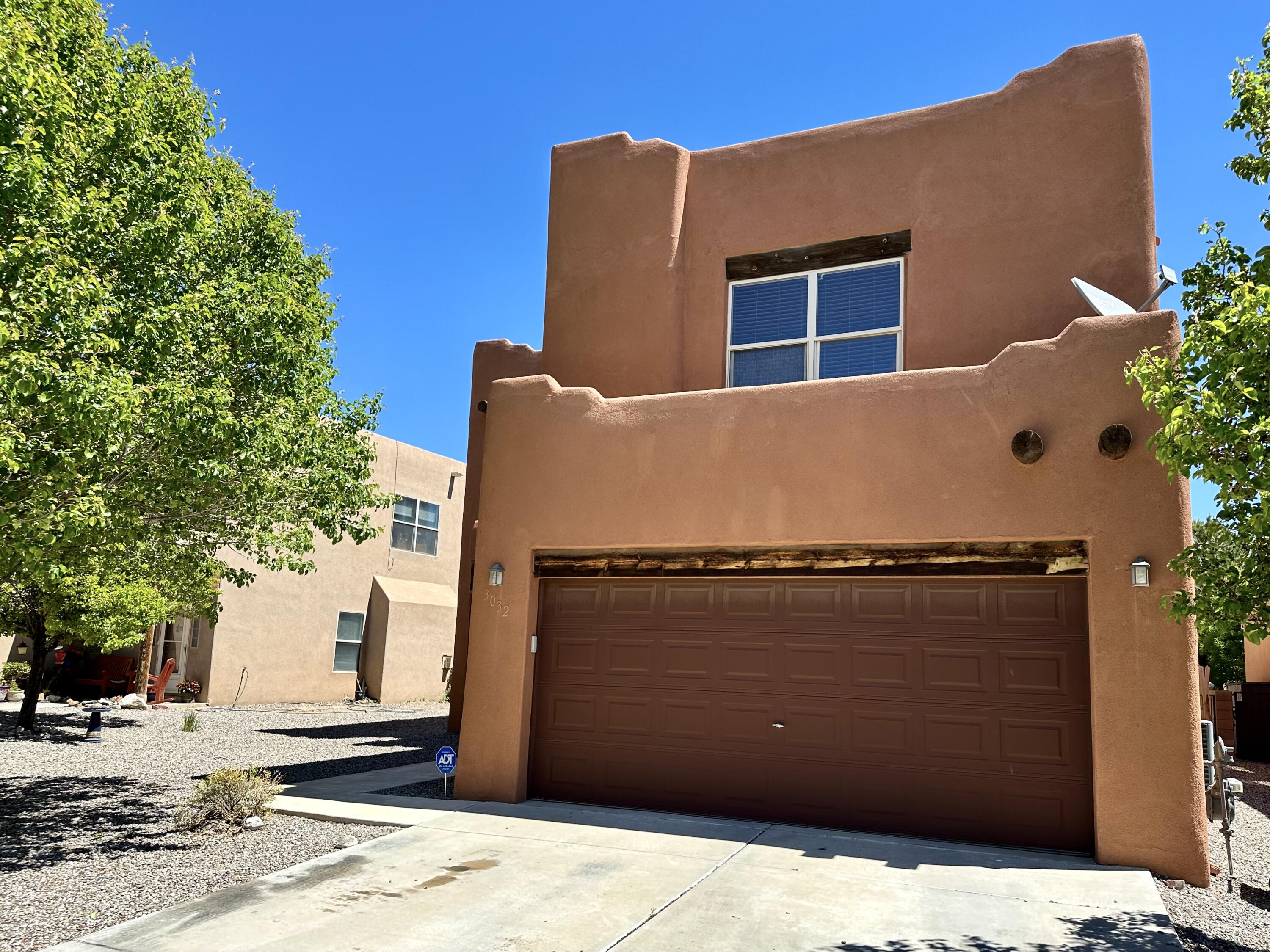 FABULOUS SOUTHWEST STYLE HOME in Rio Rancho!! Enjoy the natural light and open floor plan in this READY TO MOVE IN HOUSE! Main level features a Chef design kitchen with lots of cabinets! Quartz countertops and a large kitchen island! New SS Microwave and gas stove! Breakfast nook, formal dinning and formal living with an additional family room. The wood flooring stairs leads you to the 2nd level to a large loft that could be a Rec room, exercise or study room. SPACIOUS master bedroom, big enough for all your furniture needs! 3 additional LARGE size bedrooms!  Enjoy the Low maintenance backyard, great for family gatherings and entertainment! This is a MUST SEE HOUSE! DO NOT MISS THIS OPPORTUNITY! COME & VIEW IT NOW!