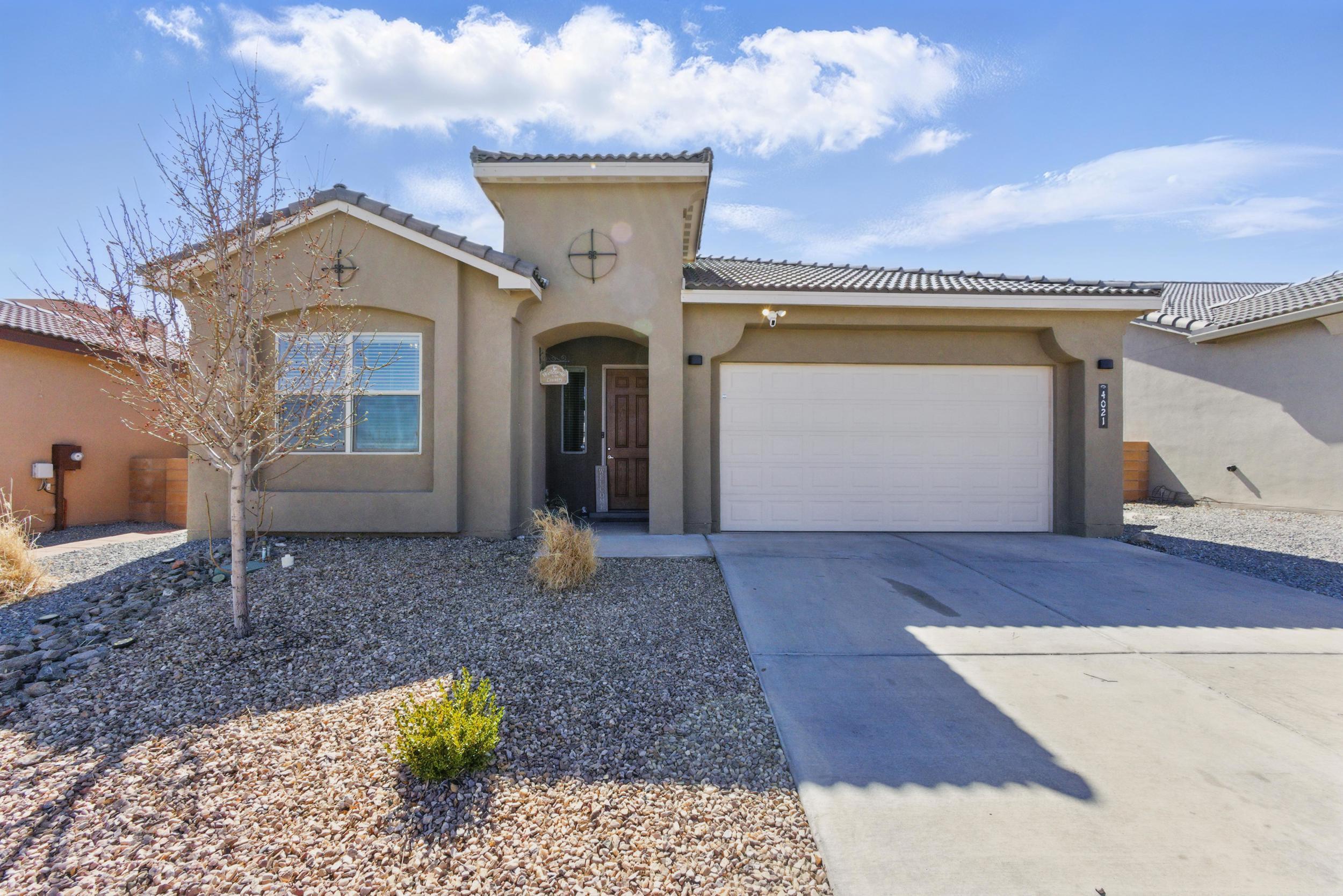 Welcome to Your Dream Twilight Oasis! Step into this stunning home where elegance meets modern living. The airy open floor plan invites you in, leading out to a superb patio perfect for relaxing or entertaining. Luxuriate in the exquisite tile shower surrounds and cook like a chef with top-of-the-line stainless steel Samsung appliances, including a sleek side-by-side refrigerator. Plus, enjoy the convenience of an included washer and dryer, a space-saving tankless hot water heater, and energy-efficient low E windows. There are countless other exceptional features that make this home truly one-of-a-kind--you just have to see it to believe it!''Qualified buyers who finance through our preferred lender will receive a 1% credit toward closing costs based on their loan amount.''