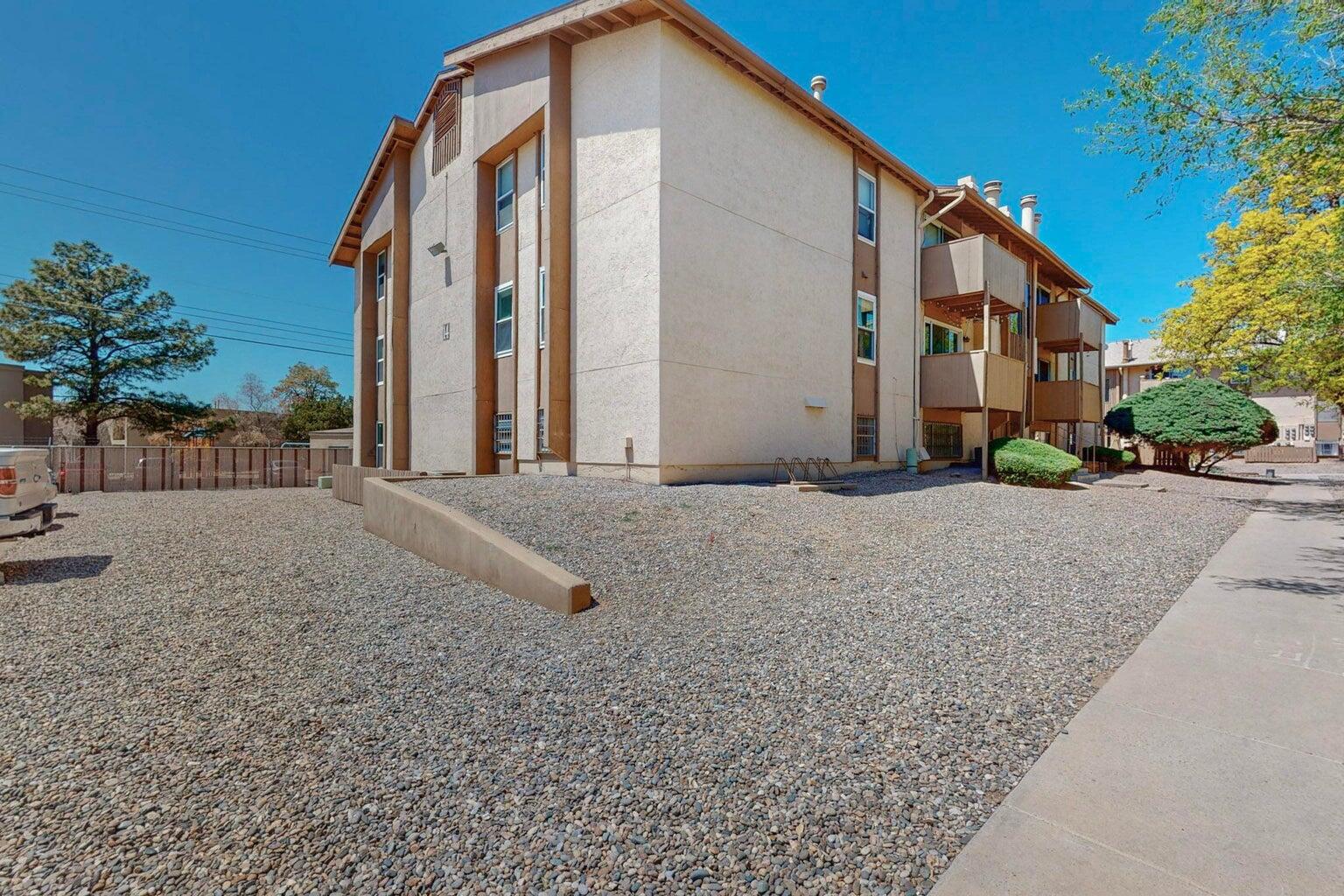 New Listing! Remodeled condo located in a rare full service HOA Gated community! Located in the heart of Albuquerque, this beautiful condo has updated flooring and paint through out. Enjoy the new high end granite counter tops and Refurbished Cabinets!! Champion WINDOWS with transferable warranty! This condo has much to offer as well as this rare community! HOA dues cover gas, water,sewer,trash,common area,roofs, Club House, Community pool, Water heaters, Security/24 hour​​‌​​​​‌​​‌‌​‌‌‌​​‌‌​‌‌‌​​‌‌​‌‌‌ staff!