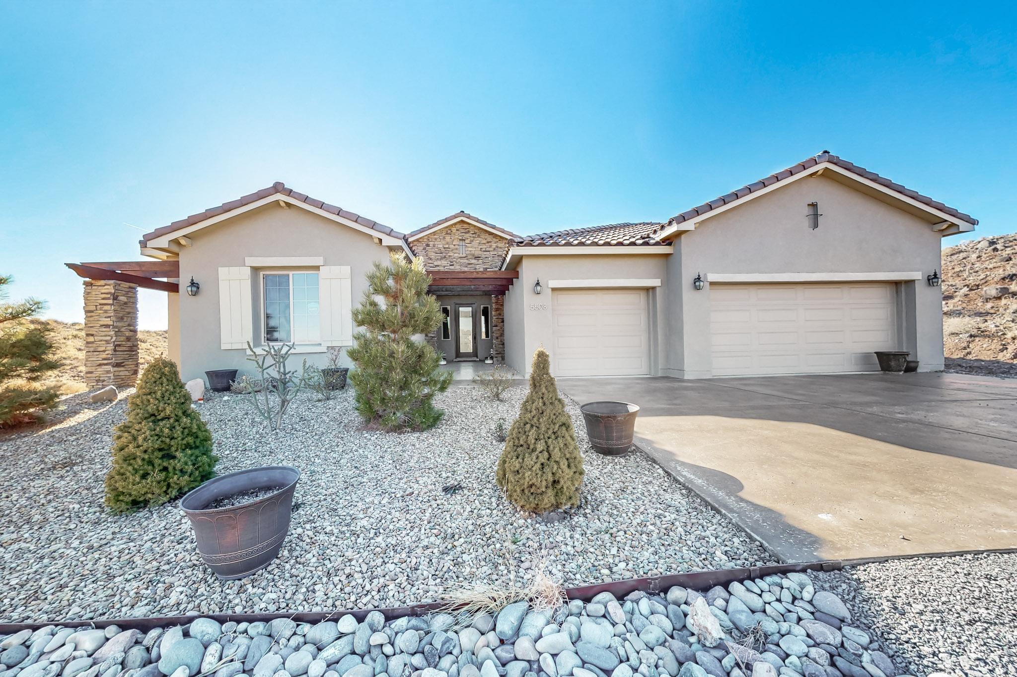 Welcome to this gorgeous 4-bedroom, 3-bath home in Mariposa, where comfort, style, and modern convenience meet. Situated in a serene neighborhood, this home features tall ceilings, abundant natural light, and recessed lighting throughout, creating a warm, airy atmosphere. The chef's kitchen is a dream with sleek granite countertops, a spacious pantry, and built-in appliances, perfect for entertaining. The luxurious master suite includes a walk-in closet and spa-like bath. Outside, enjoy a charming patio and over an acre of prime land, offering endless possibilities to create your custom garage, workshop, or any structure you desire. Don't miss this incredible opportunity--schedule your showing today!