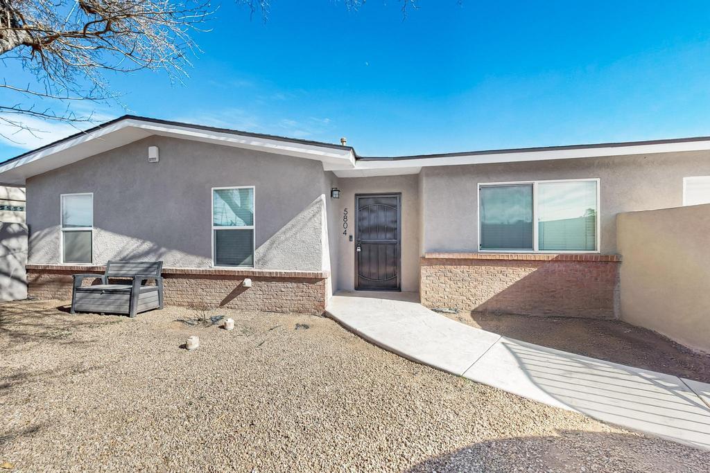 Charming Remodeled Home in Albuquerque's North ValleyWelcome to your beautifully remodeled home in Albuquerque's highly desirable North Valley! Move right in & start enjoying all the charm & convenience this neighborhood has to offer.This recently upgraded home underwent an extensive remodel in 2020, ensuring a modern and stylish living space. The roof was replaced in December, providing peace of mind for years to come, & the home has been upgraded to refrigerated air for year-round comfort. You'll find gorgeous granite countertops, luxury vinyl plank flooring, & stainless steel appliances, creating a sleek & inviting kitchen. The open layout and high-quality finishes make this perfect for entertaining or relaxing in style. Don't miss this opportunity to own this stunning home.