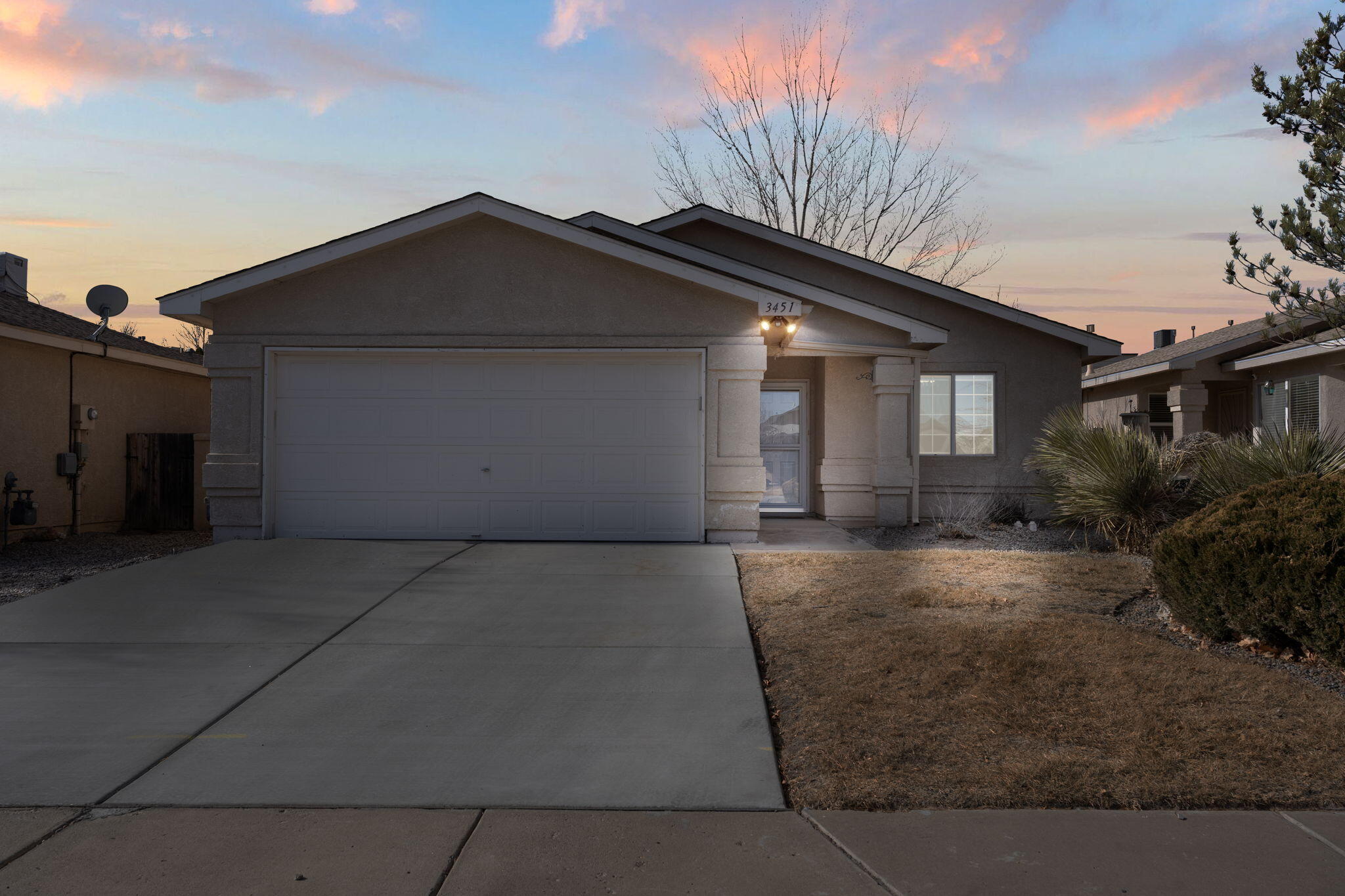 Discover a charming 2-bedroom, 1-bathroom home nestled in the desirable Northern Meadows community of Rio Rancho. This inviting property is located within the highly sought-after Cleveland School District.. The home features a newer roof, offering peace of mind and reduced maintenance costs, along with the added benefit of having no polybutylene pipes. Experience the perfect blend of comfort, quality, and location with this beautiful 2-bedroom, 1-bathroom home in Rio Rancho's Northern Meadows. Whether you are a first-time homebuyer, looking to downsize, or seeking an investment property, this home offers exceptional value in a thriving community.