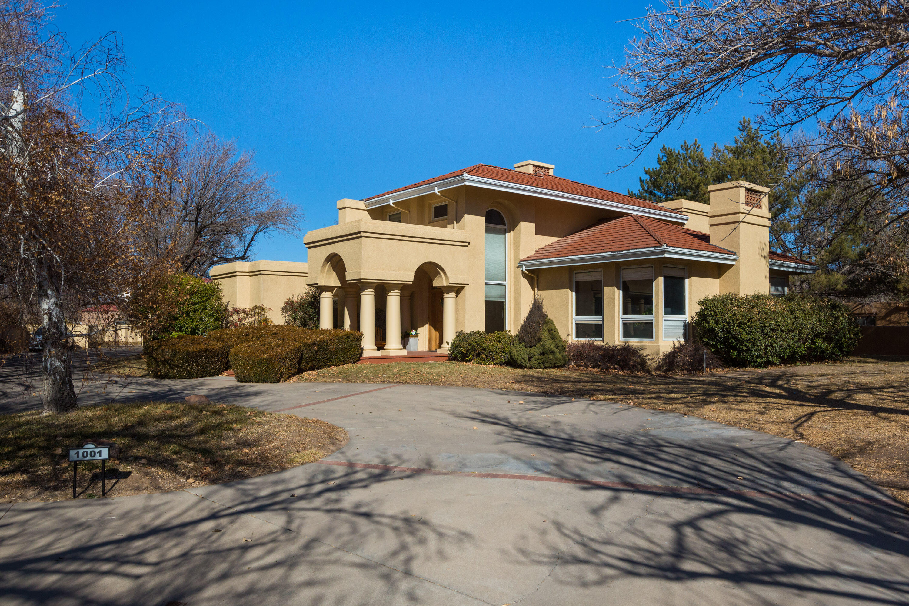 Welcome to this stunning 2-story, 4 BR, 3.5 BA, 3 car garage home spanning 4110 SQFT in the highly sought-after North Valley. This gem offers spacious living with a thoughtfully designed layout.  Enjoy the luxury of a private pool, perfect for relaxing and entertaining in a park-like setting.  The gourmet kitchen is equipped with Subzero refrigerator and freezer, 2 dishwashers, 6-burner Dacor cooktop, double ovens and a warming drawer.  The primary suite includes a large sitting/office area, ensuite with steam shower and jetted tub. The large laundry/craft room includes 2WDs. This beautiful residence combines comfort & elegance in a peaceful neighborhood close to walking and bike trails.  Don't miss your chance to own this remarkable home!  Schedule a private showing today.