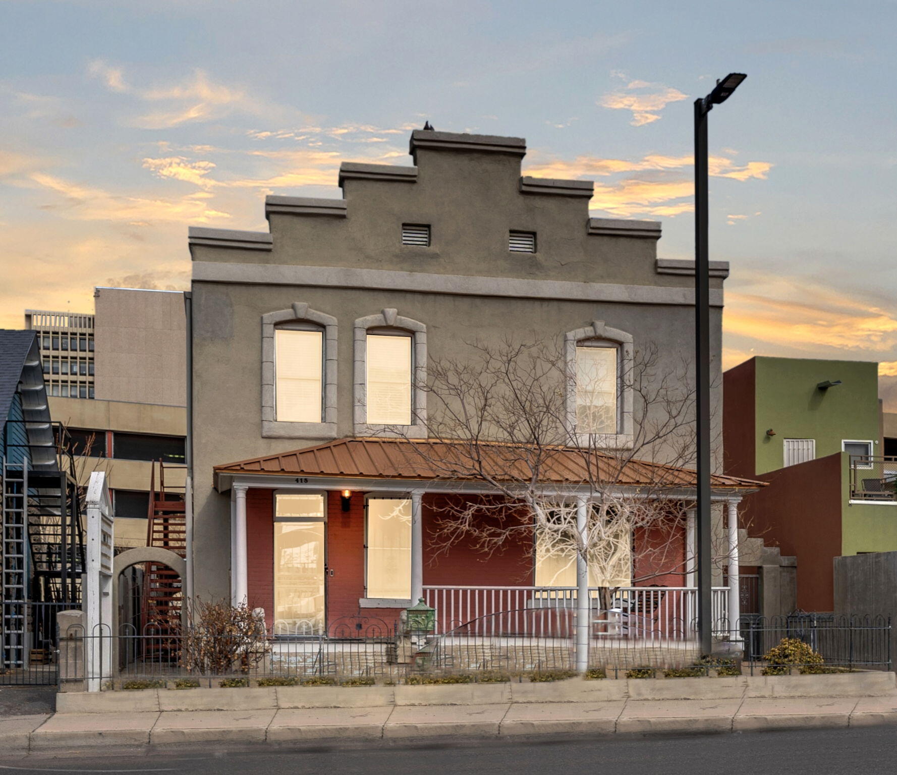 Rare Opportunity - Seller Financing Available! Unlock endless possibilities with this one-of-a-kind live/work property in the heart of downtown Albuquerque! Zoned for both commercial and residential use, this space is a visionary's dream--perfect for launching a thriving business, creating a vibrant community living space, or curating a dynamic short-term rental experience.Every room tells a unique story, blending creativity and character with carefully designed themes and ambiance. Whether you prefer bold and modern aesthetics or cozy and artistic touches, this property sparks imagination at every turn. Expansive spaces and versatile layouts make it ideal for entrepreneurs, artists, boutique retail, co-living concepts, or an unforgettable Airbnb experience.